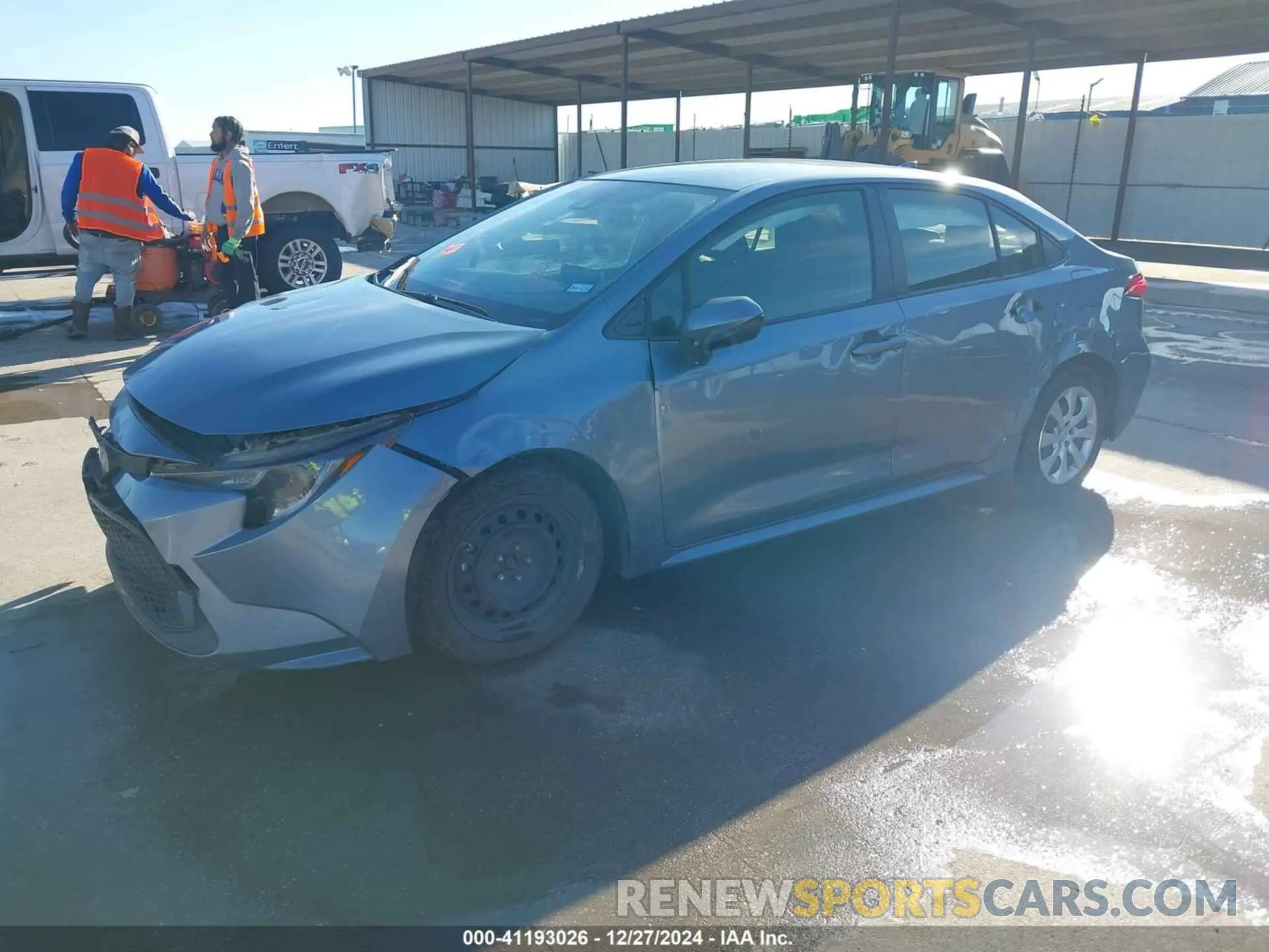 16 fotografías del automóvil dañado JTDEPMAE3MJ124363 TOYOTA COROLLA 2021