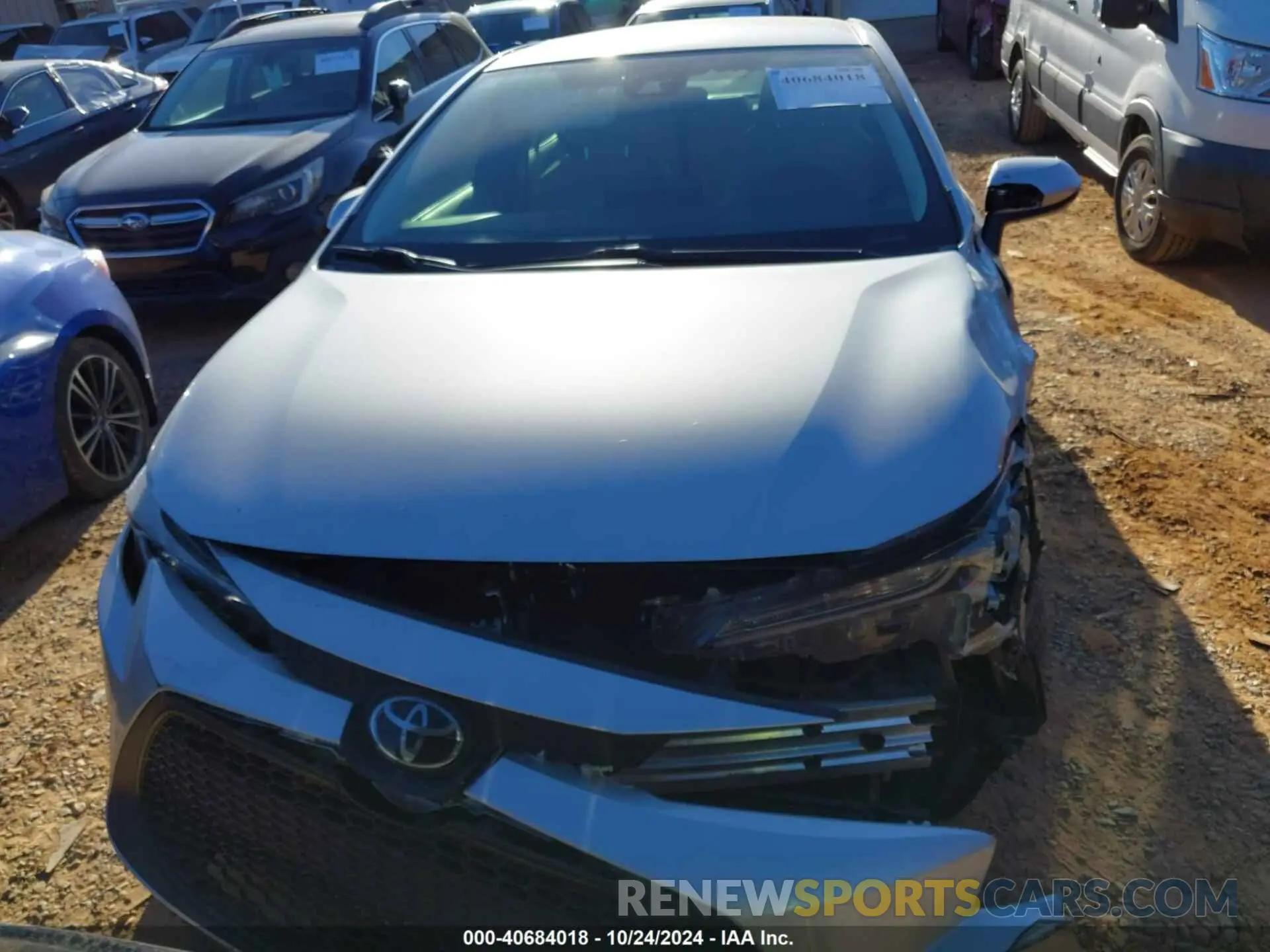 12 fotografías del automóvil dañado JTDEPMAE3MJ124539 TOYOTA COROLLA 2021