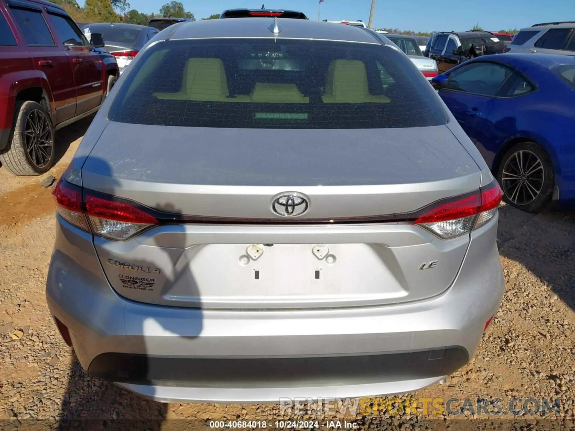 16 fotografías del automóvil dañado JTDEPMAE3MJ124539 TOYOTA COROLLA 2021