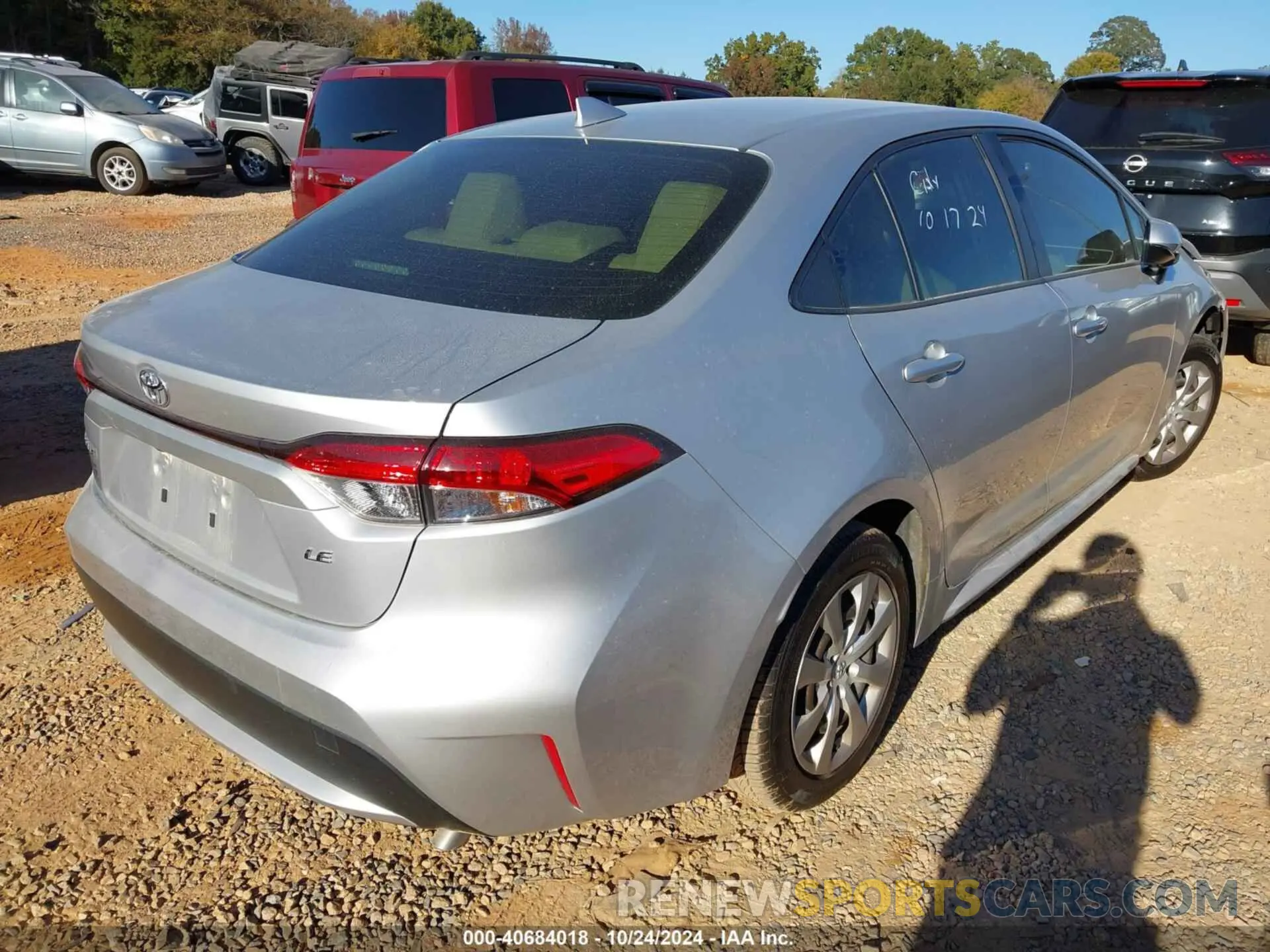 4 fotografías del automóvil dañado JTDEPMAE3MJ124539 TOYOTA COROLLA 2021