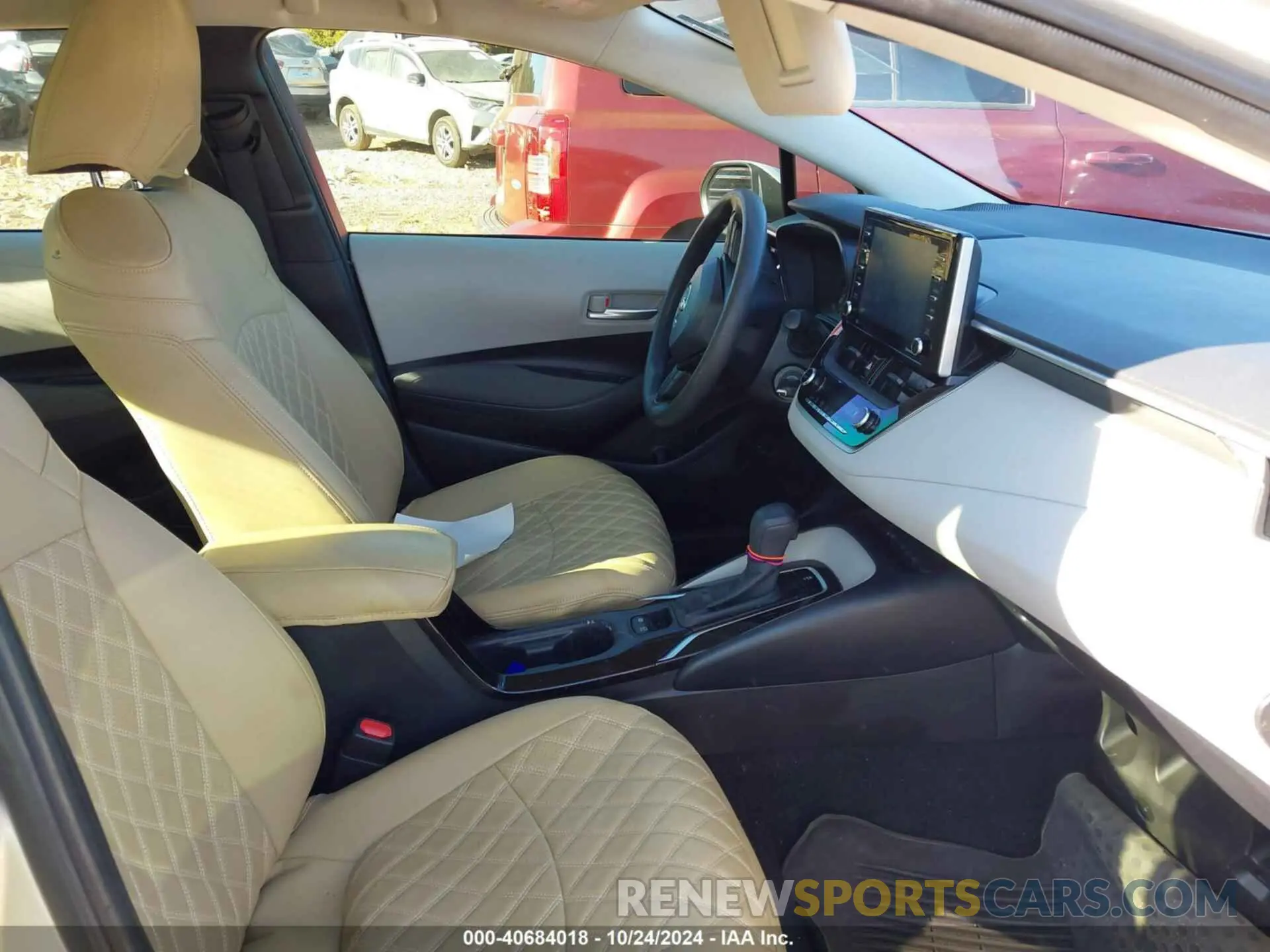 5 fotografías del automóvil dañado JTDEPMAE3MJ124539 TOYOTA COROLLA 2021