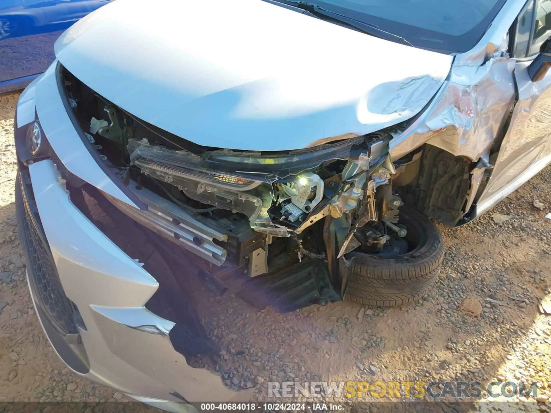 6 fotografías del automóvil dañado JTDEPMAE3MJ124539 TOYOTA COROLLA 2021