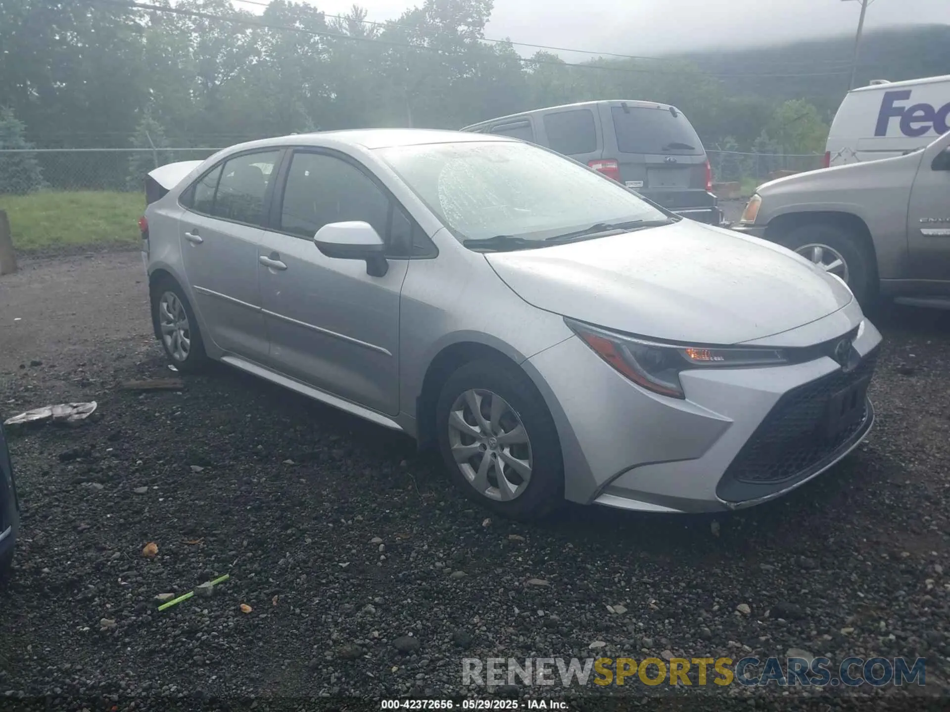 1 fotografías del automóvil dañado JTDEPMAE3MJ131636 TOYOTA COROLLA 2021