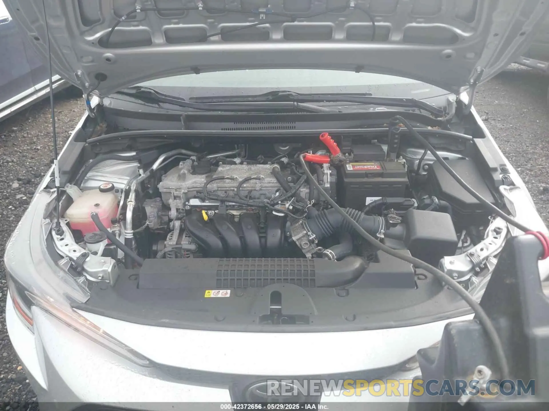 10 fotografías del automóvil dañado JTDEPMAE3MJ131636 TOYOTA COROLLA 2021