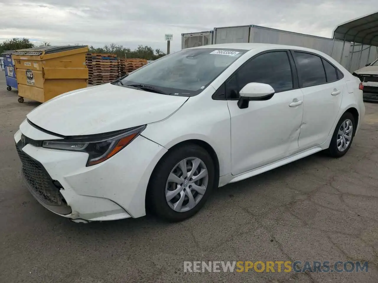 1 fotografías del automóvil dañado JTDEPMAE3MJ131832 TOYOTA COROLLA 2021