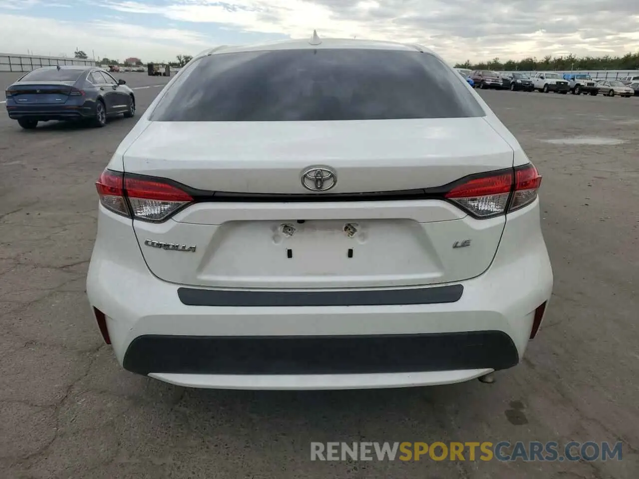 6 fotografías del automóvil dañado JTDEPMAE3MJ131832 TOYOTA COROLLA 2021