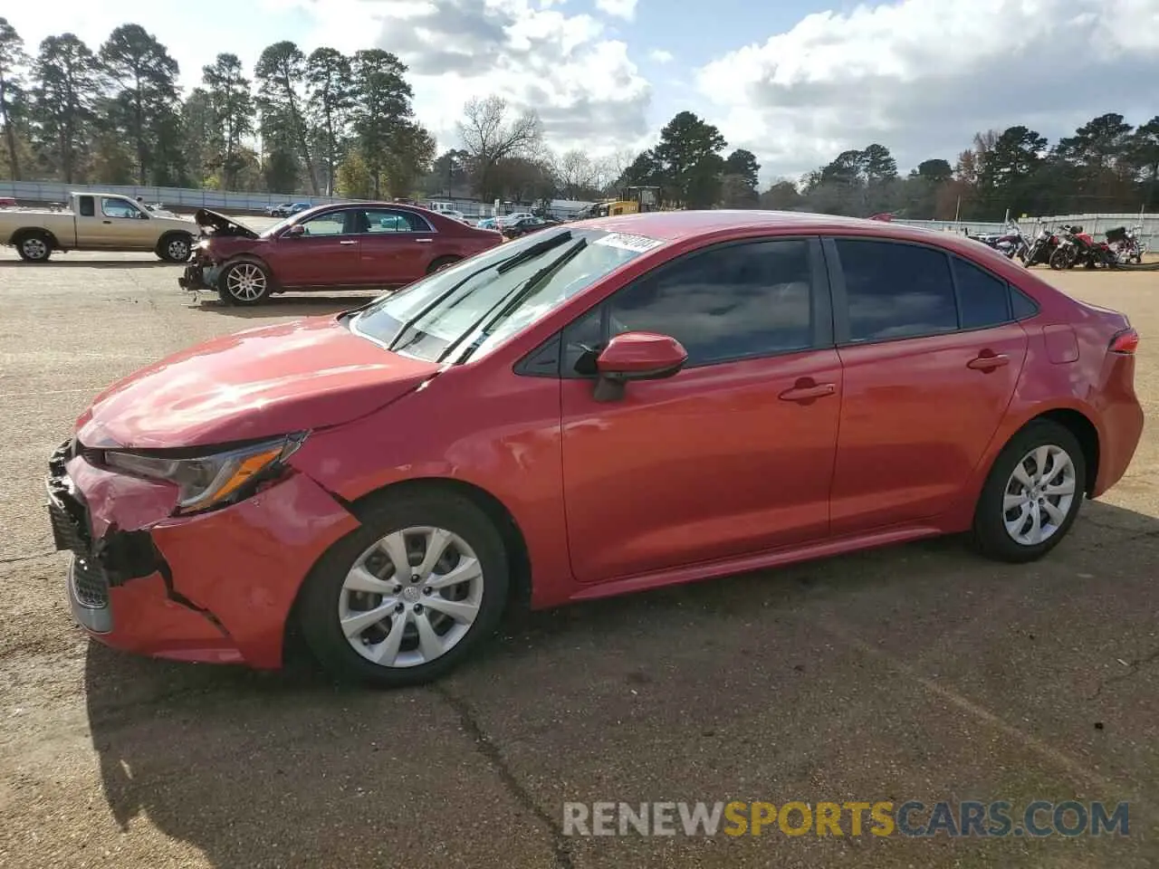 1 fotografías del automóvil dañado JTDEPMAE3MJ132012 TOYOTA COROLLA 2021