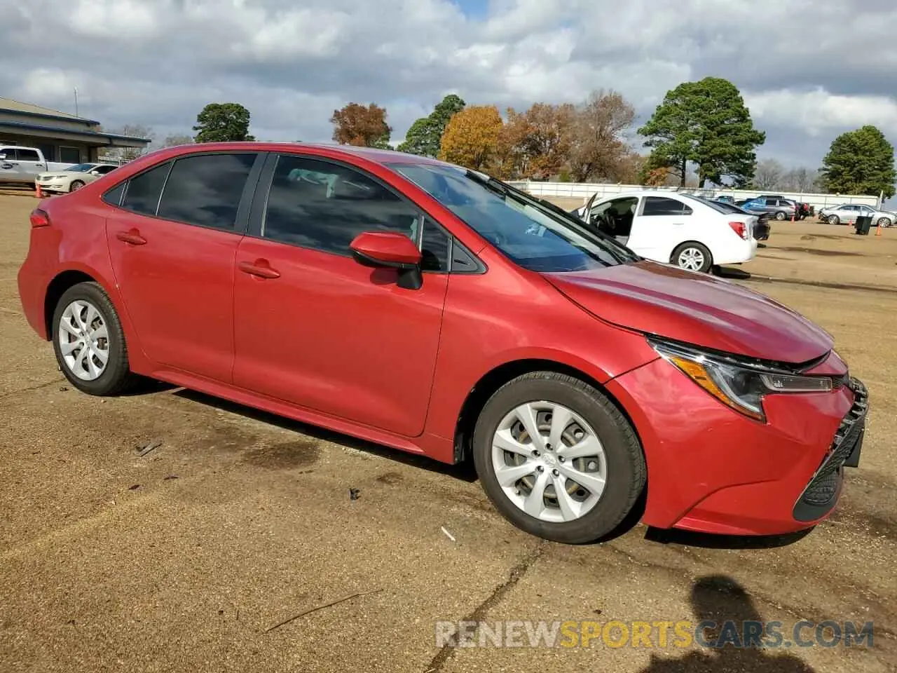 4 fotografías del automóvil dañado JTDEPMAE3MJ132012 TOYOTA COROLLA 2021