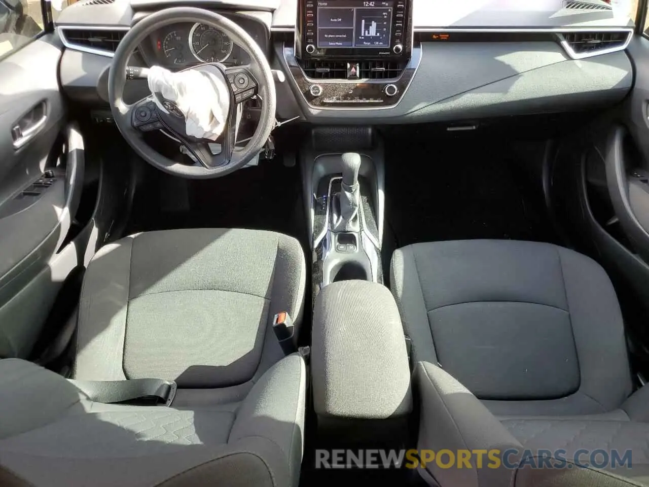 8 fotografías del automóvil dañado JTDEPMAE3MJ132012 TOYOTA COROLLA 2021