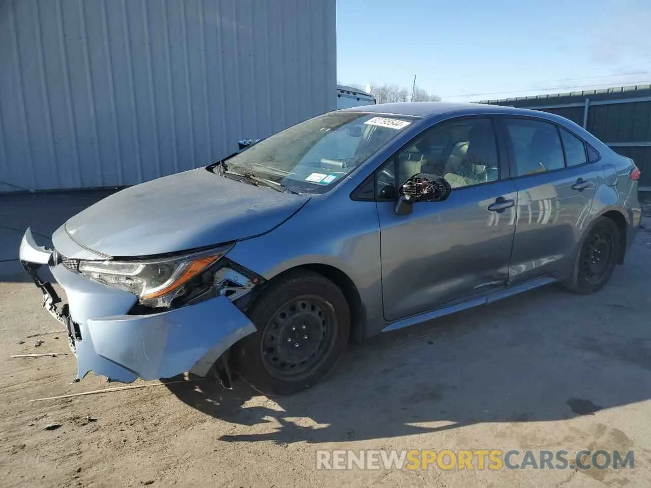1 fotografías del automóvil dañado JTDEPMAE3MJ133502 TOYOTA COROLLA 2021