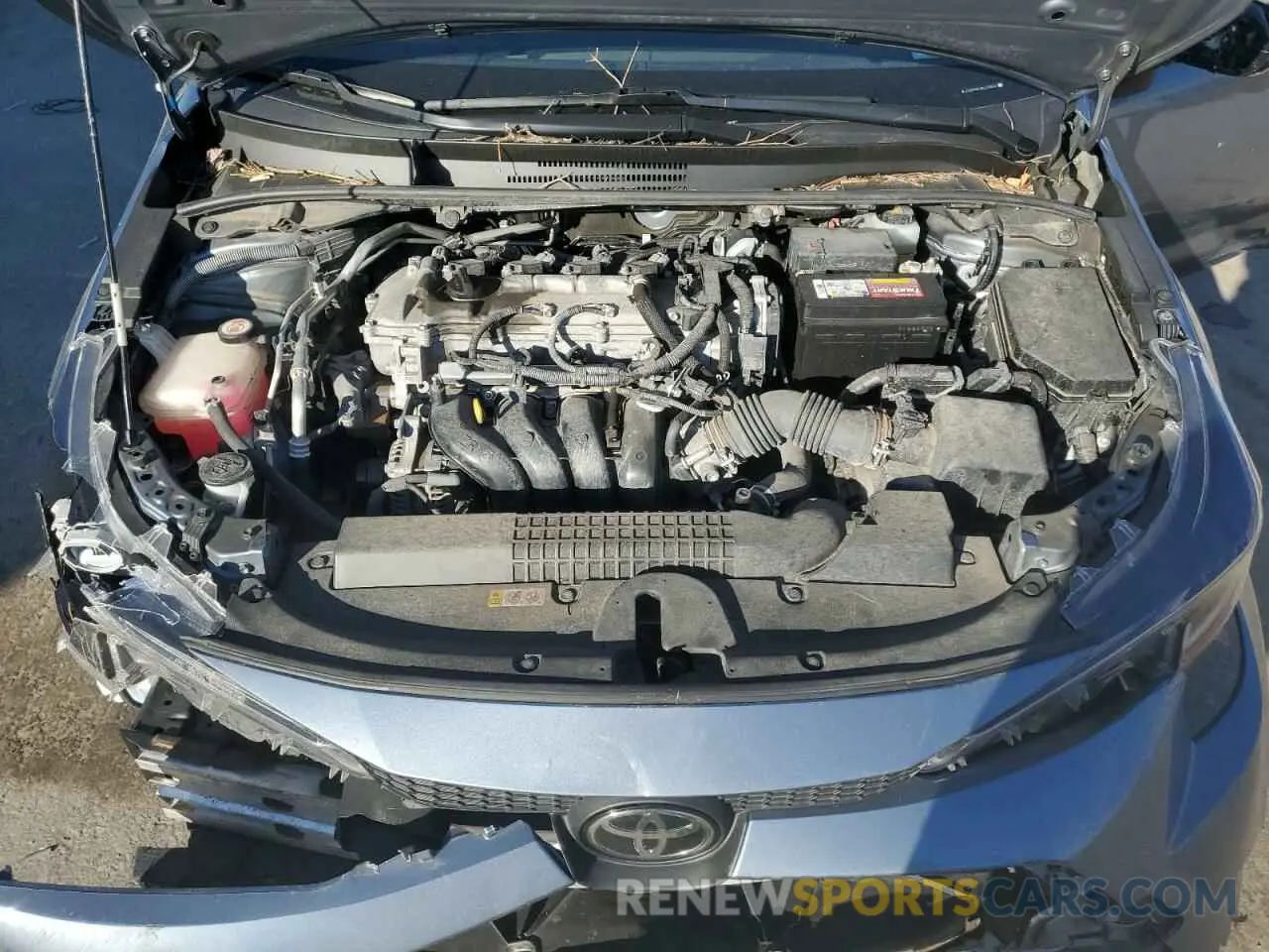13 fotografías del automóvil dañado JTDEPMAE3MJ133502 TOYOTA COROLLA 2021