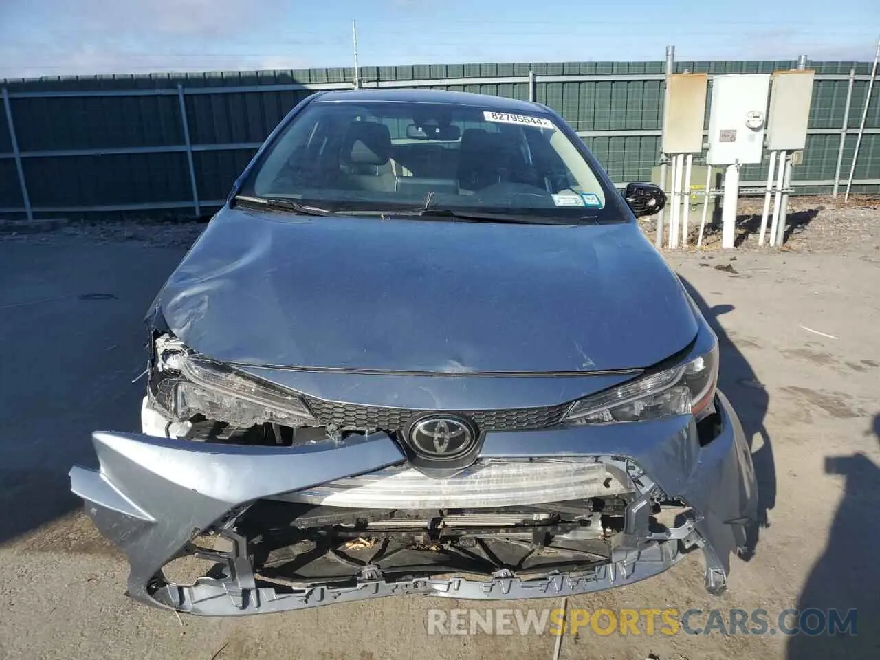 5 fotografías del automóvil dañado JTDEPMAE3MJ133502 TOYOTA COROLLA 2021