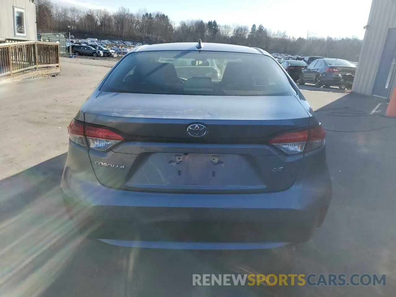 6 fotografías del automóvil dañado JTDEPMAE3MJ133502 TOYOTA COROLLA 2021