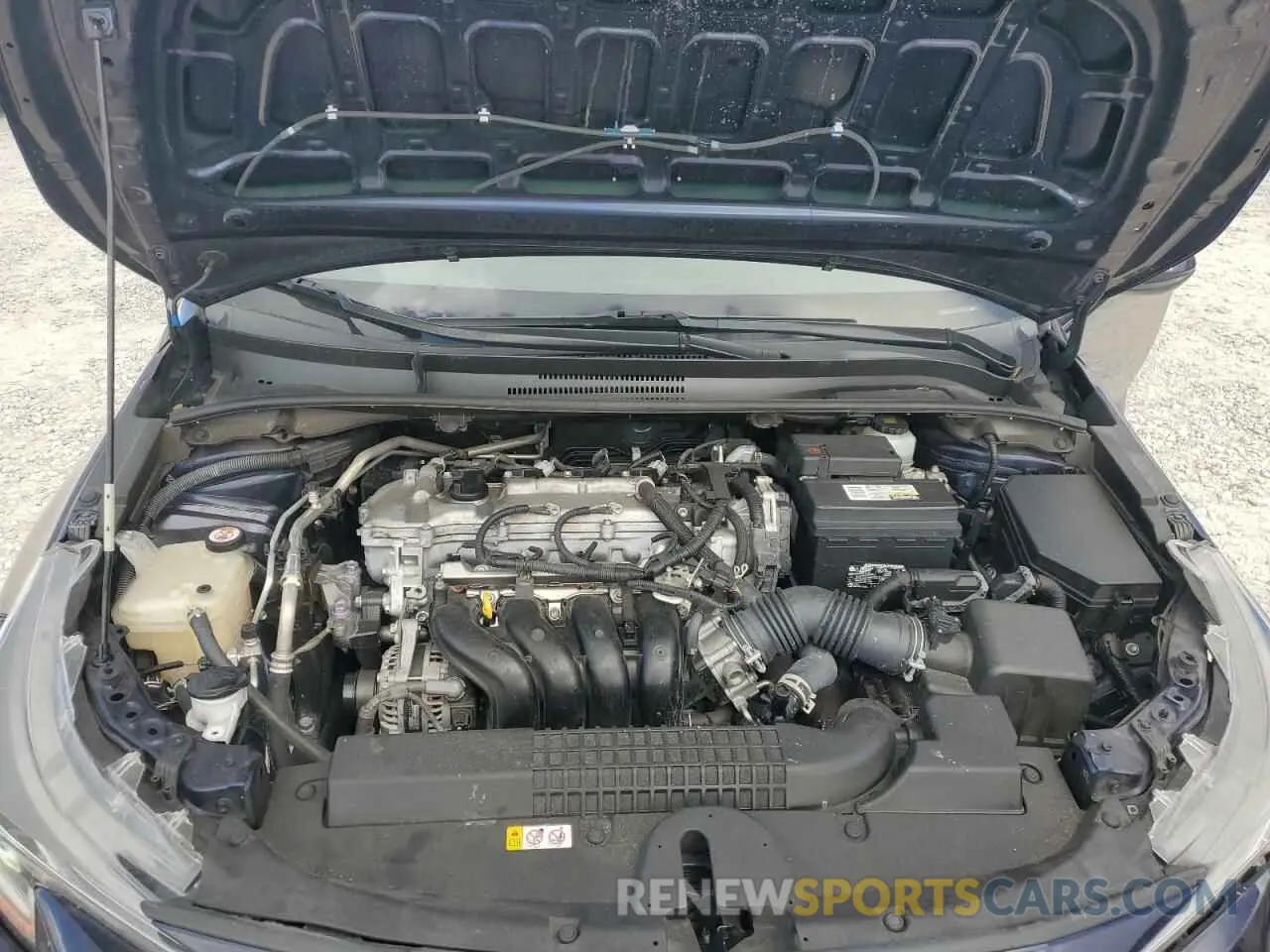 11 fotografías del automóvil dañado JTDEPMAE3MJ137713 TOYOTA COROLLA 2021