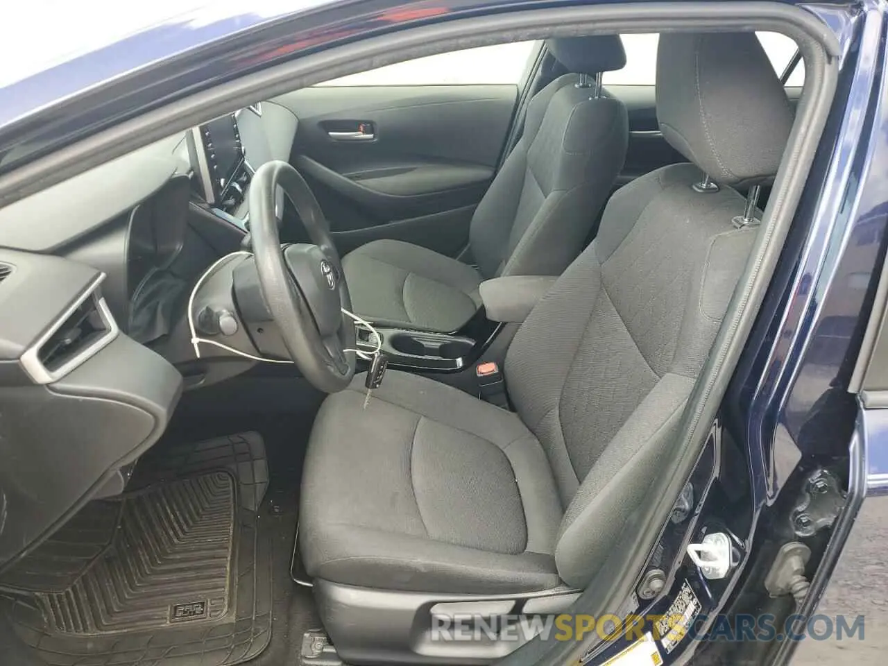 7 fotografías del automóvil dañado JTDEPMAE3MJ137713 TOYOTA COROLLA 2021