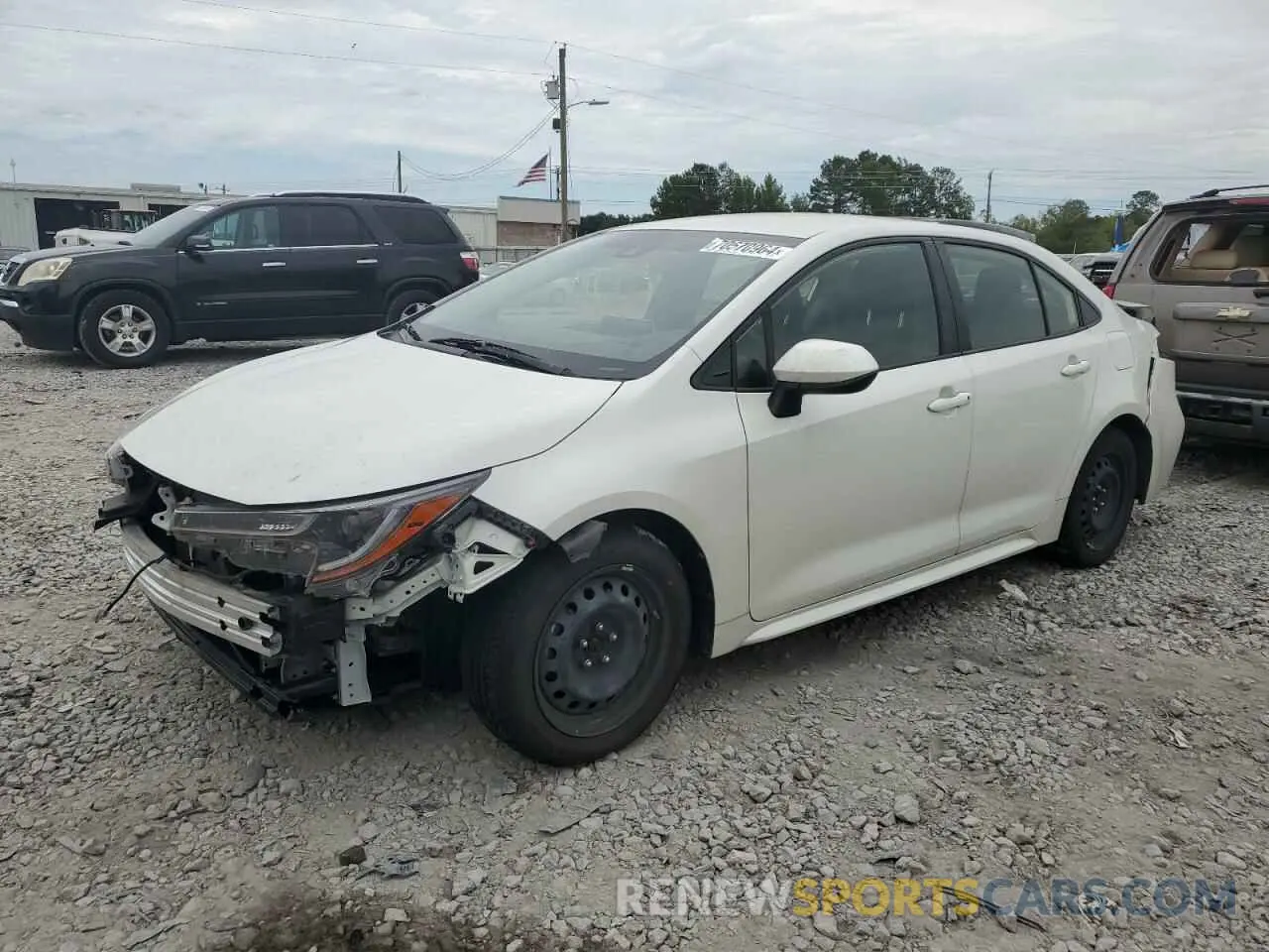1 fotografías del automóvil dañado JTDEPMAE3MJ138019 TOYOTA COROLLA 2021