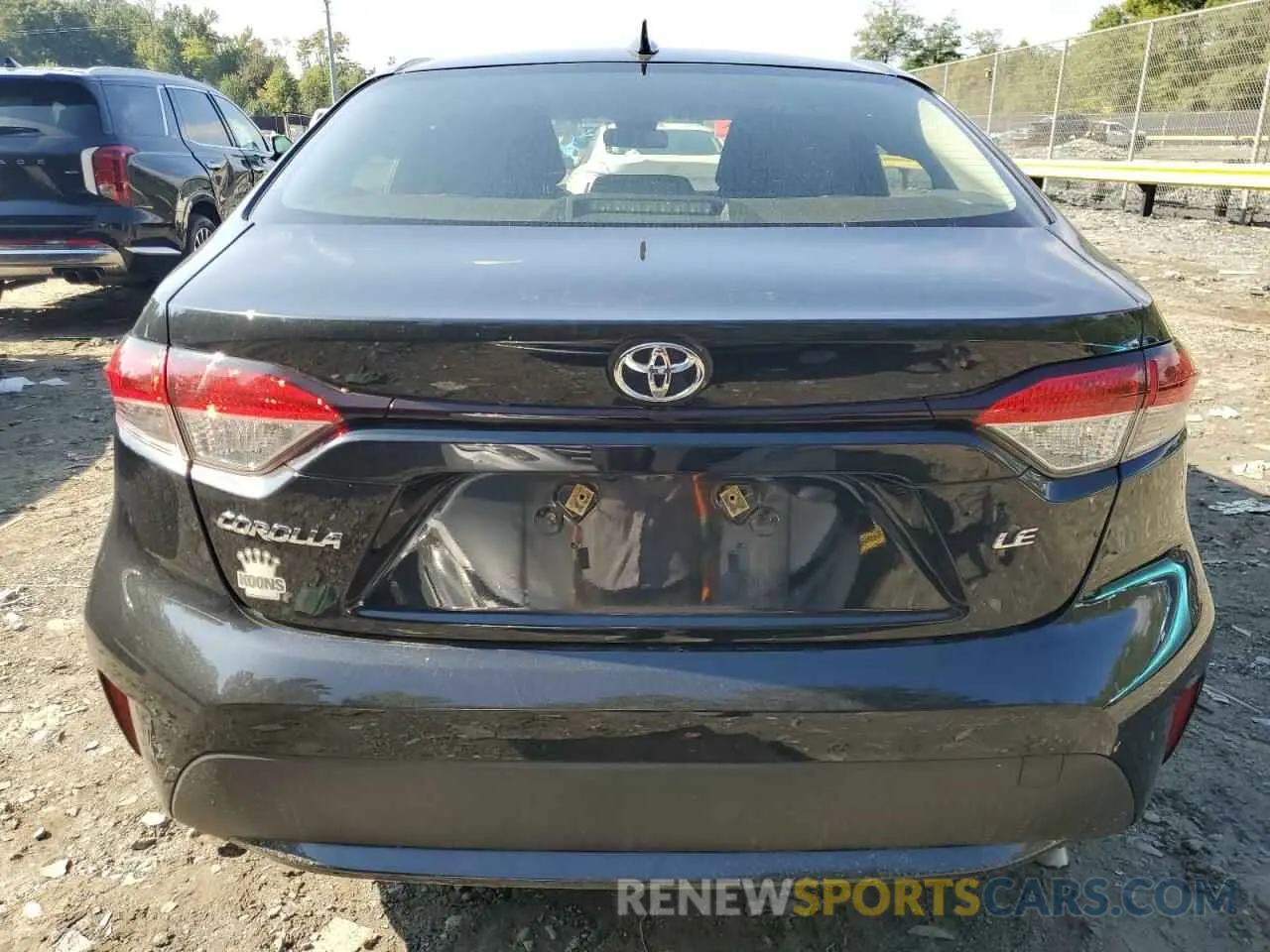 6 fotografías del automóvil dañado JTDEPMAE3MJ139378 TOYOTA COROLLA 2021