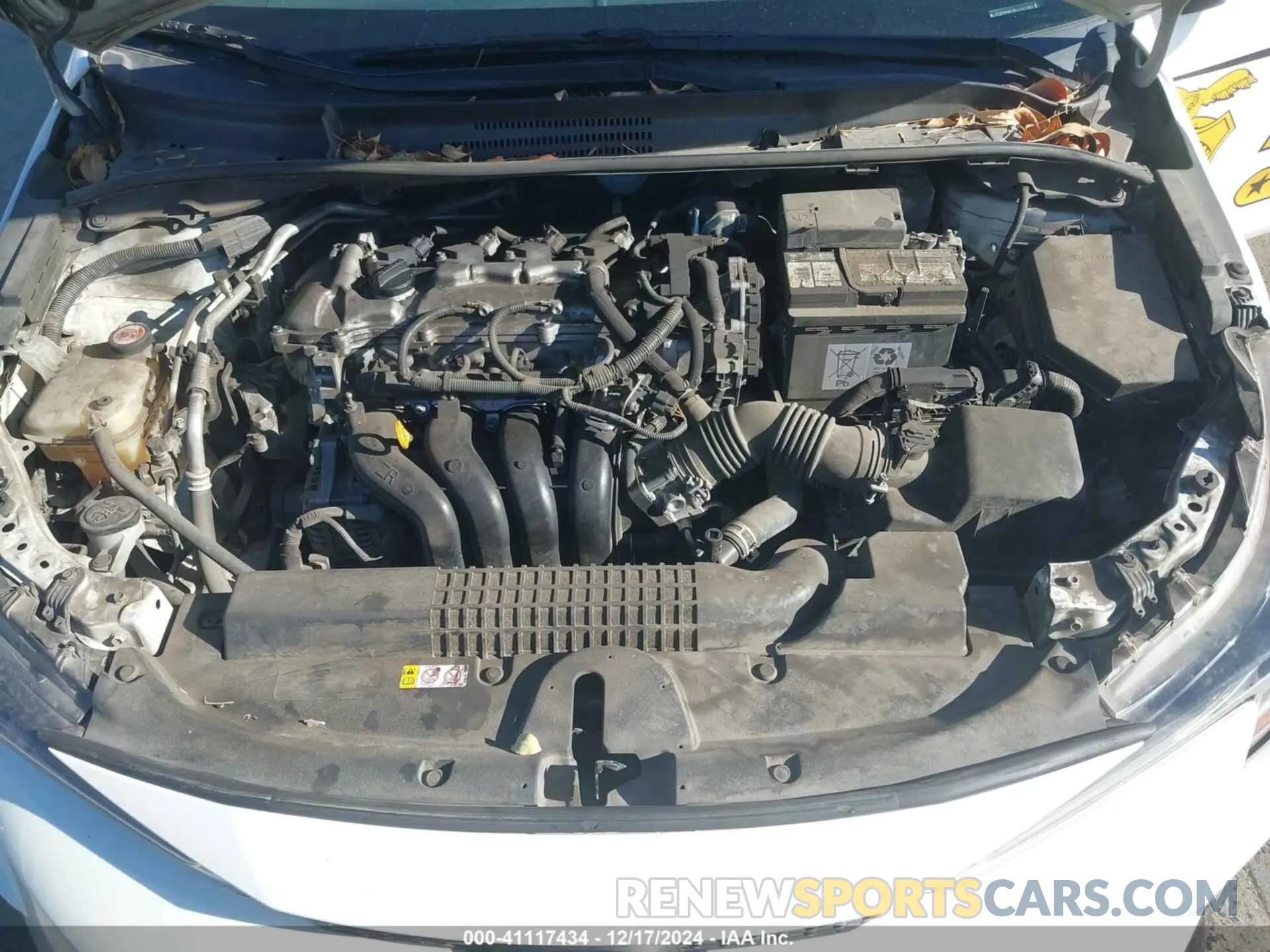 10 fotografías del automóvil dañado JTDEPMAE3MJ141082 TOYOTA COROLLA 2021