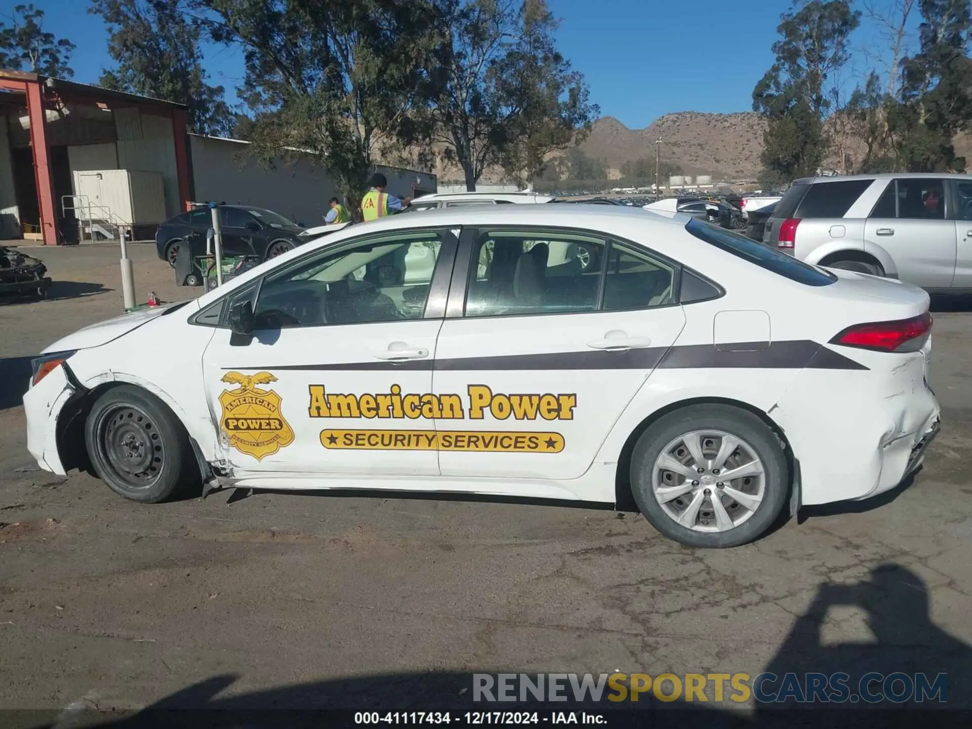 15 fotografías del automóvil dañado JTDEPMAE3MJ141082 TOYOTA COROLLA 2021