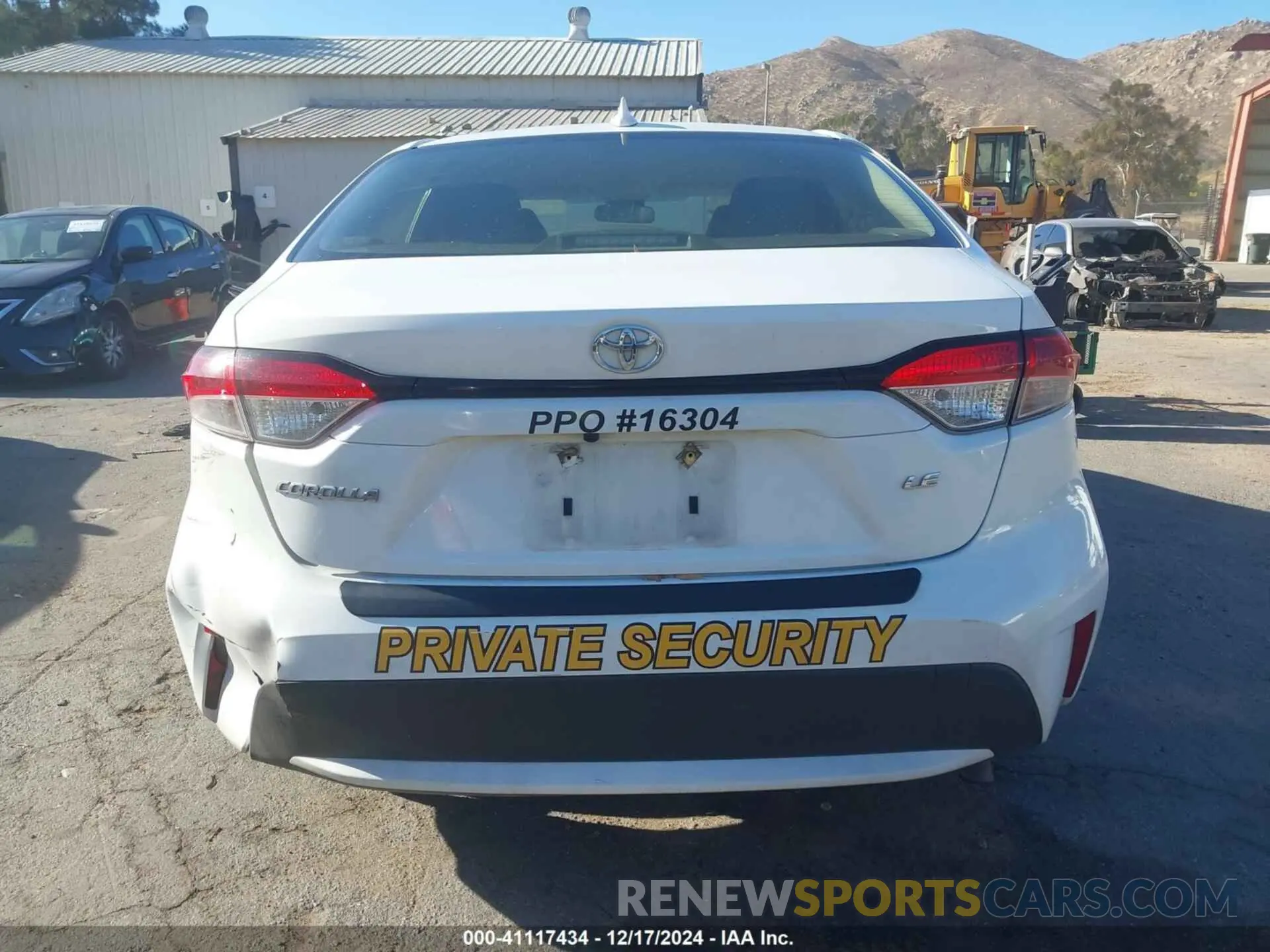 17 fotografías del automóvil dañado JTDEPMAE3MJ141082 TOYOTA COROLLA 2021