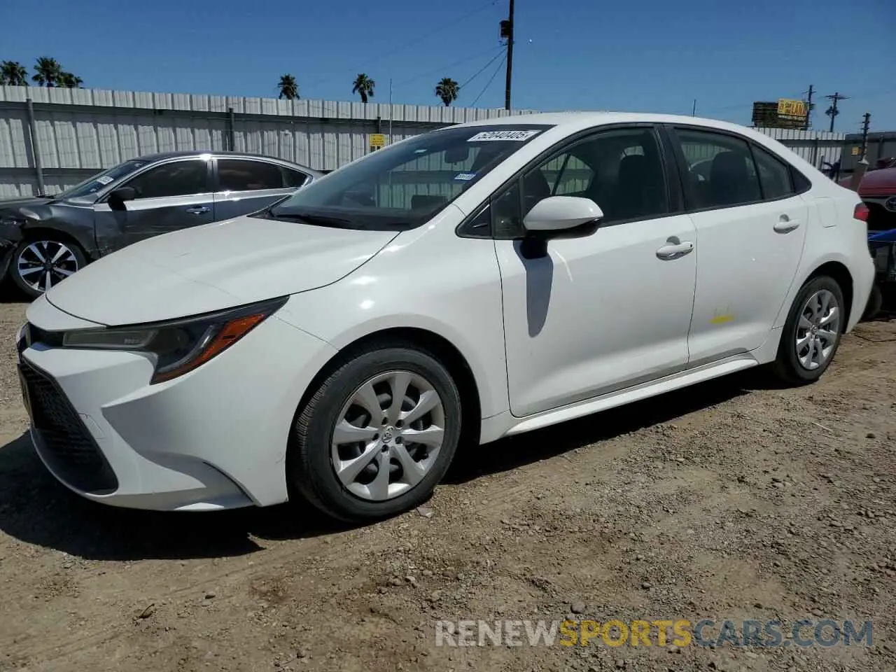 1 fotografías del automóvil dañado JTDEPMAE3MJ145505 TOYOTA COROLLA 2021