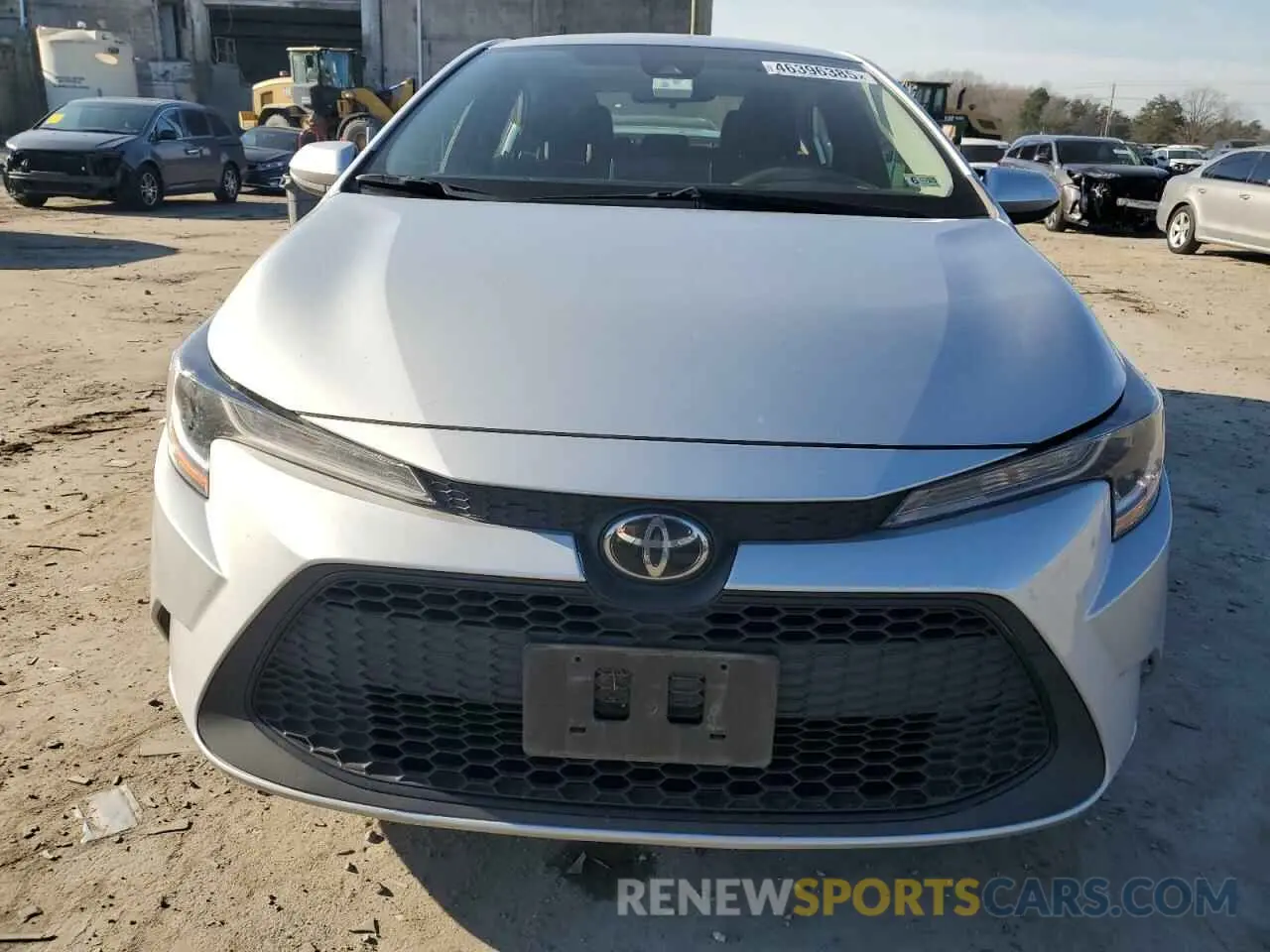 5 fotografías del automóvil dañado JTDEPMAE3MJ148209 TOYOTA COROLLA 2021