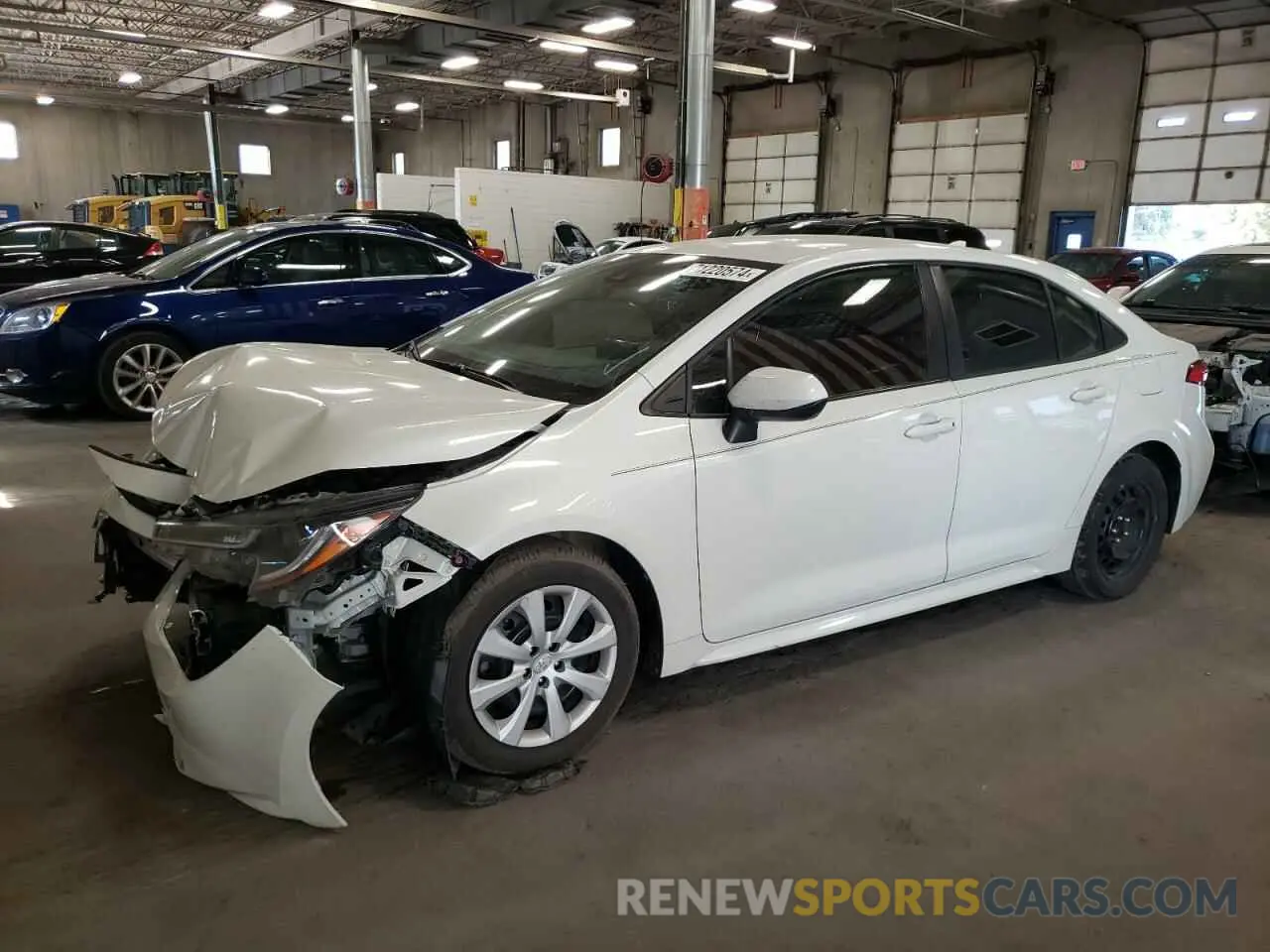 1 fotografías del automóvil dañado JTDEPMAE3MJ148582 TOYOTA COROLLA 2021