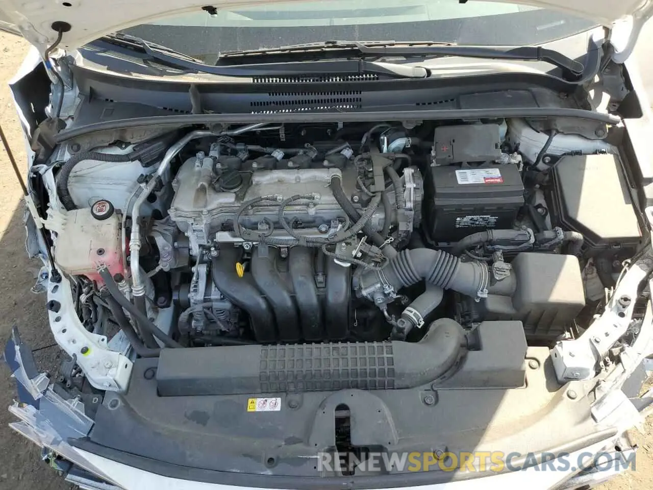 11 fotografías del automóvil dañado JTDEPMAE3MJ149294 TOYOTA COROLLA 2021