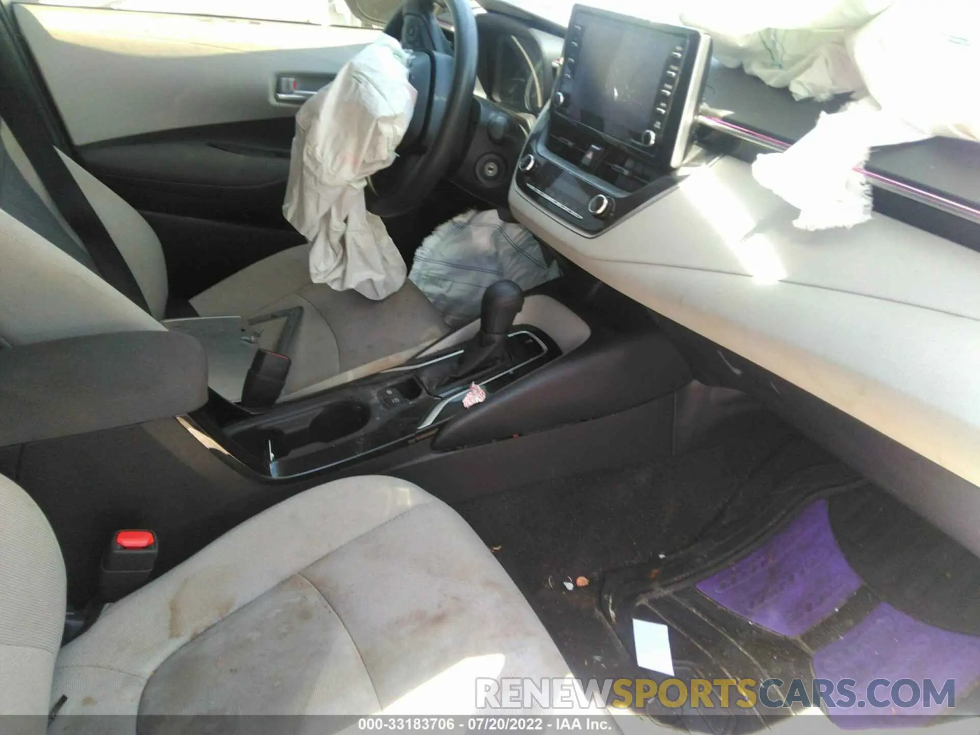 5 fotografías del automóvil dañado JTDEPMAE3MJ160943 TOYOTA COROLLA 2021