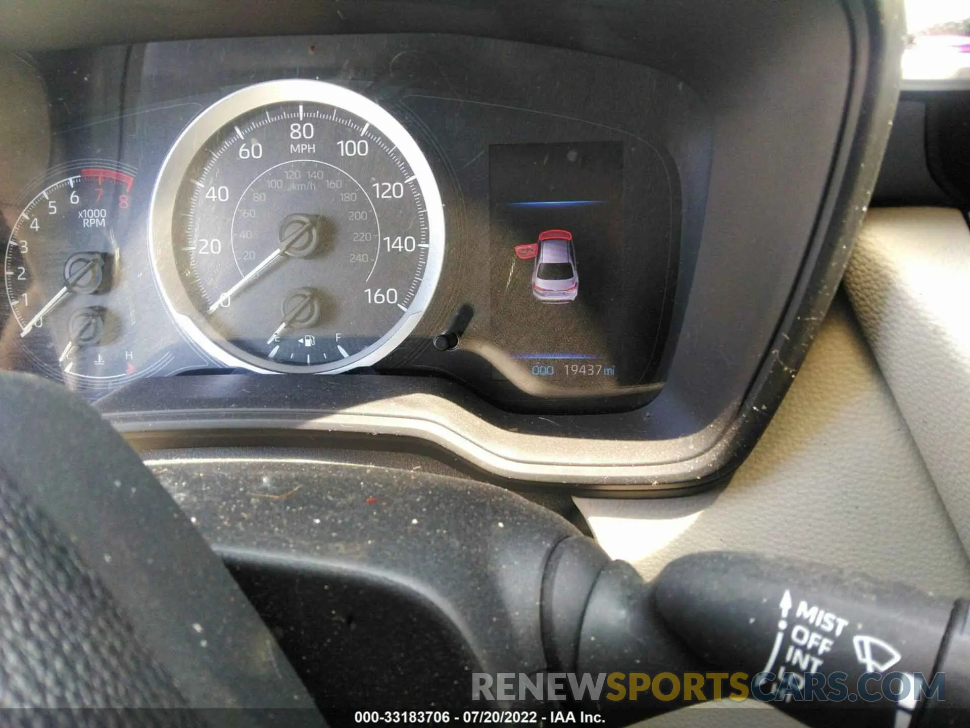 7 fotografías del automóvil dañado JTDEPMAE3MJ160943 TOYOTA COROLLA 2021
