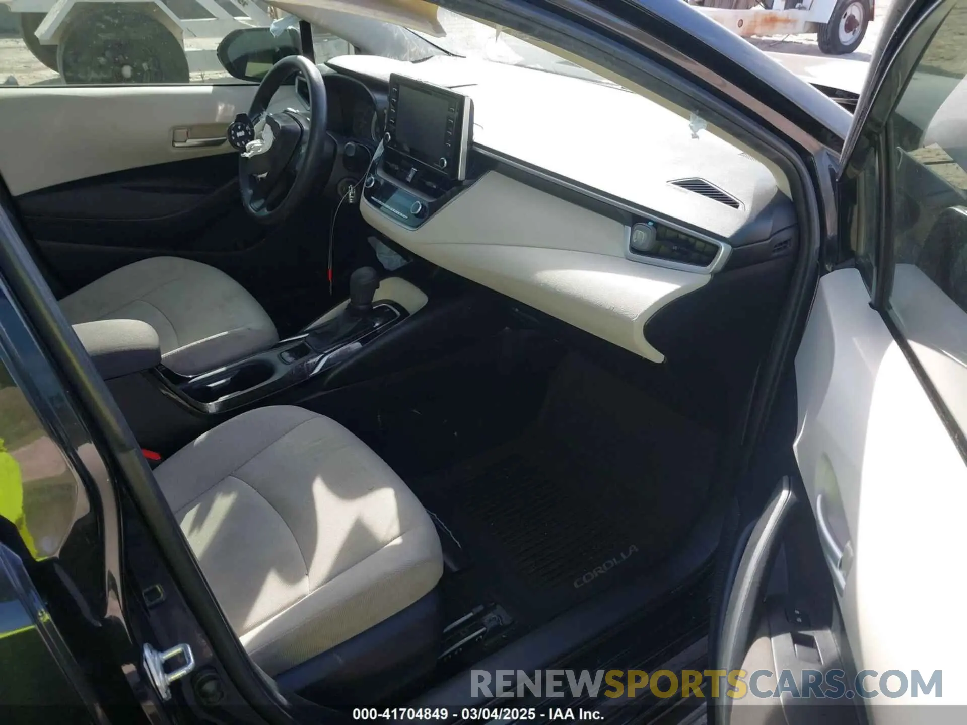 5 fotografías del automóvil dañado JTDEPMAE3MJ167875 TOYOTA COROLLA 2021