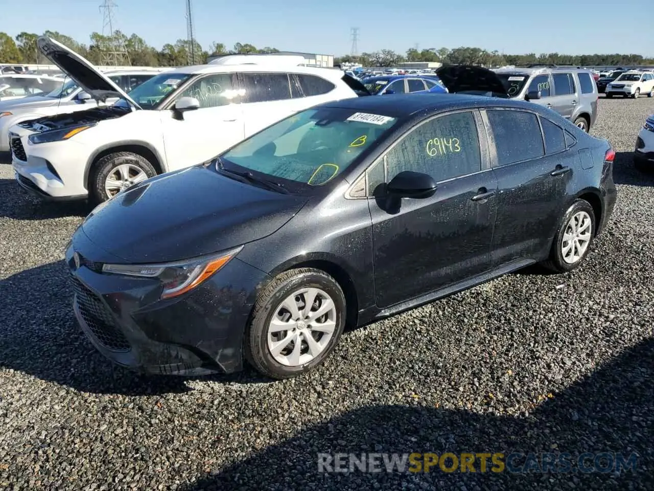 1 fotografías del automóvil dañado JTDEPMAE3MJ170582 TOYOTA COROLLA 2021