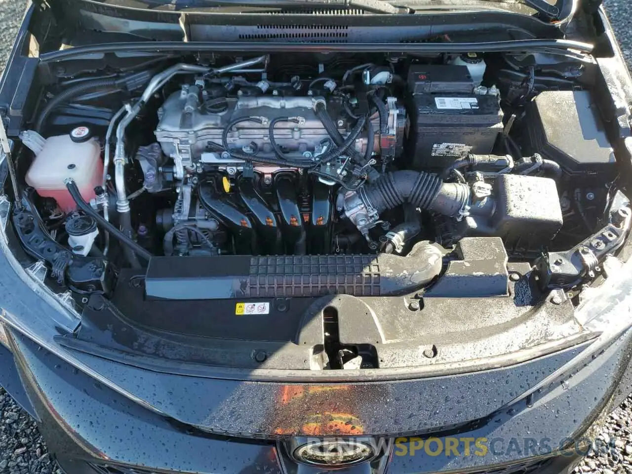 11 fotografías del automóvil dañado JTDEPMAE3MJ170582 TOYOTA COROLLA 2021