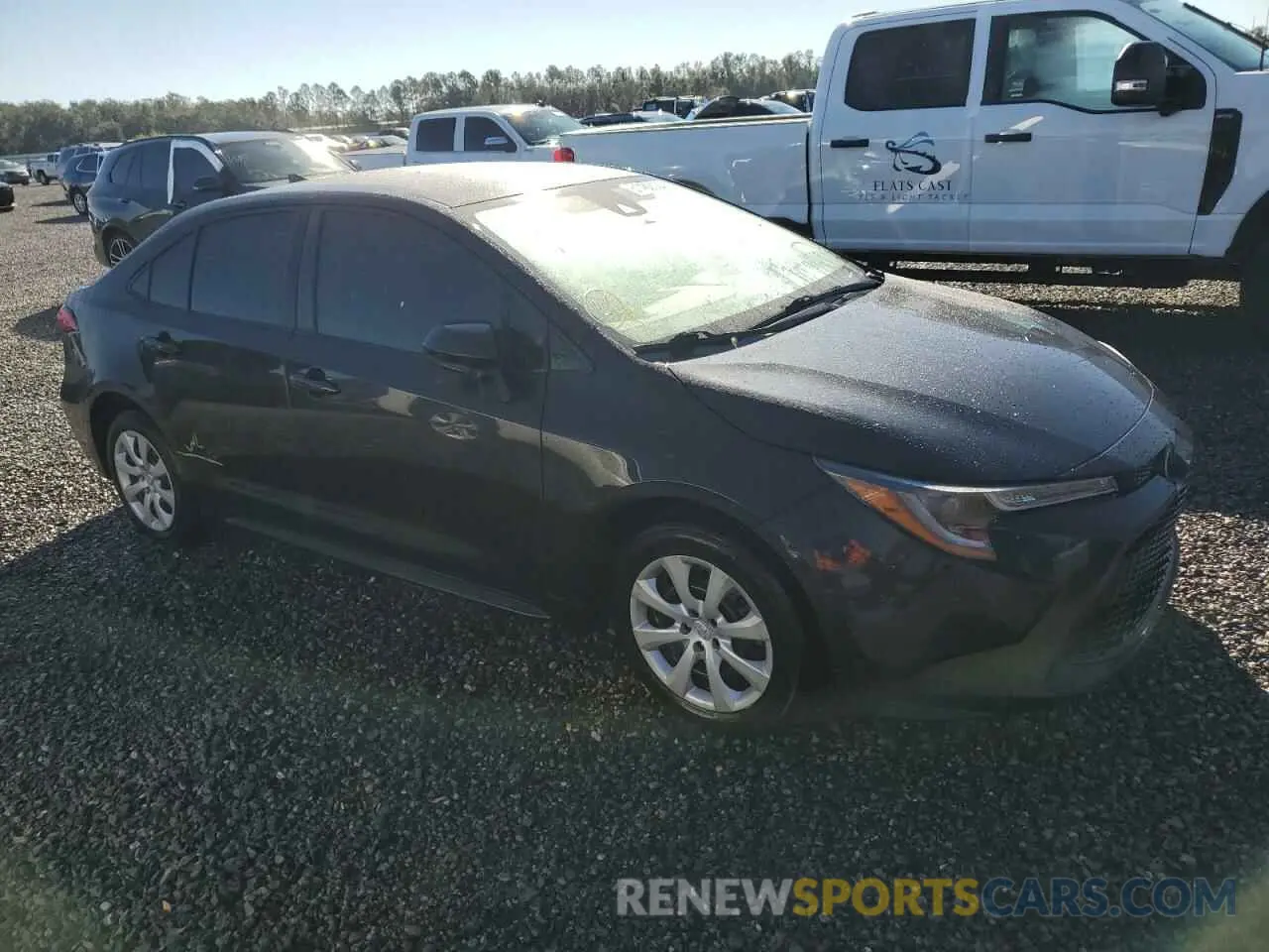 4 fotografías del automóvil dañado JTDEPMAE3MJ170582 TOYOTA COROLLA 2021