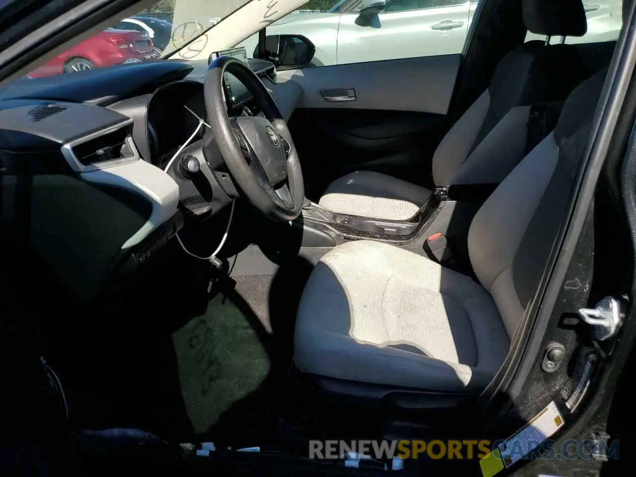 7 fotografías del automóvil dañado JTDEPMAE3MJ170582 TOYOTA COROLLA 2021
