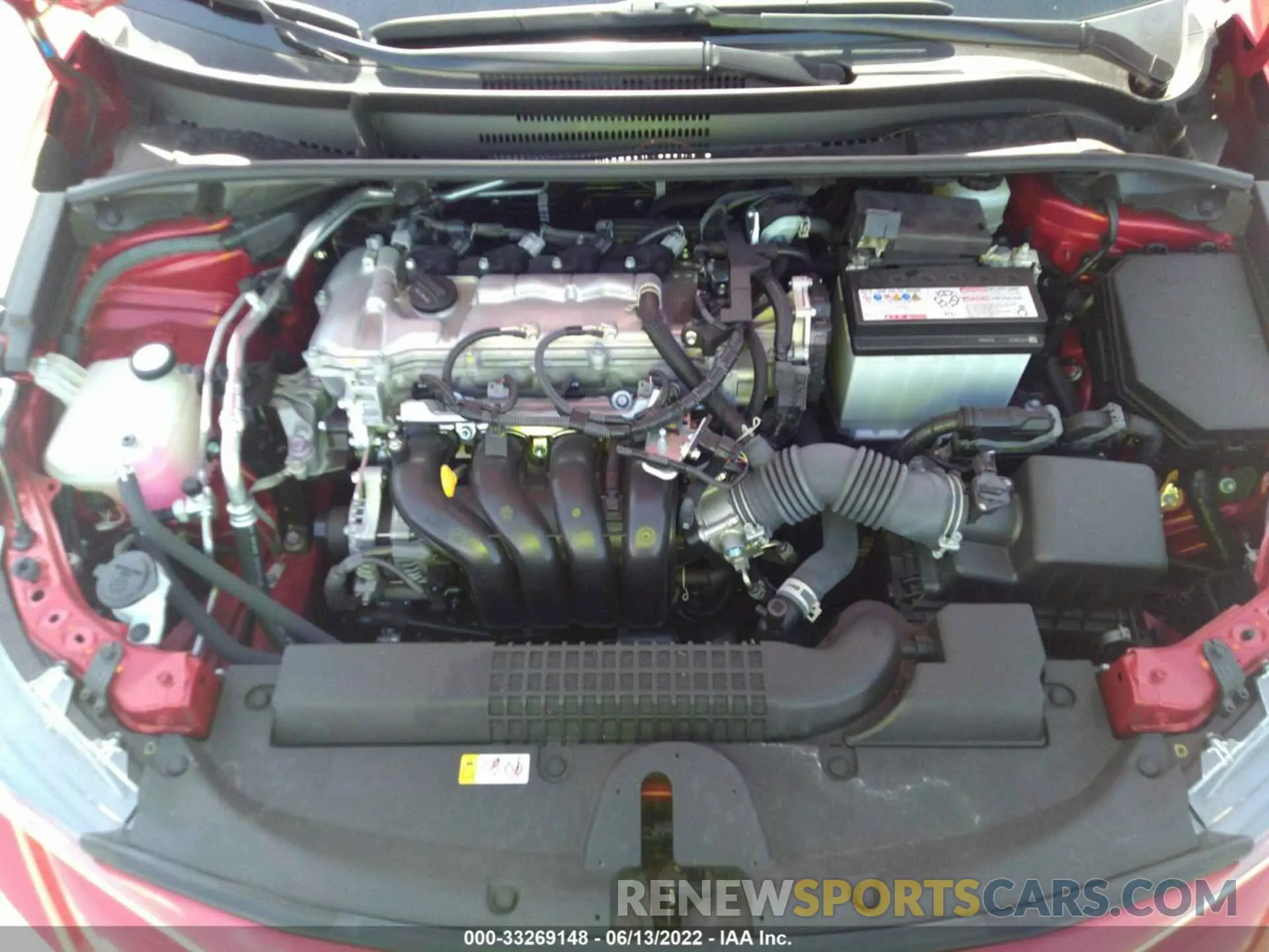 10 fotografías del automóvil dañado JTDEPMAE3MJ179945 TOYOTA COROLLA 2021