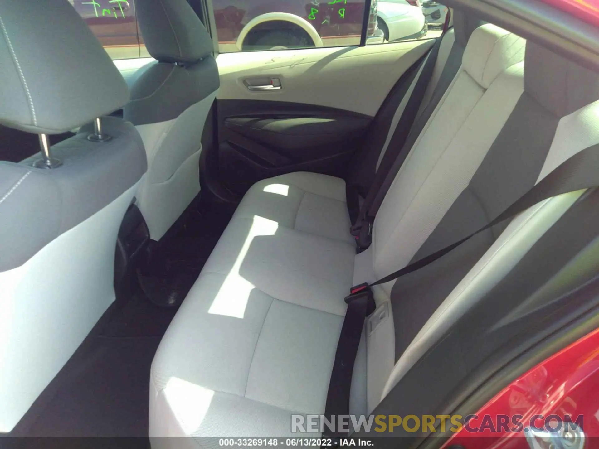 8 fotografías del automóvil dañado JTDEPMAE3MJ179945 TOYOTA COROLLA 2021