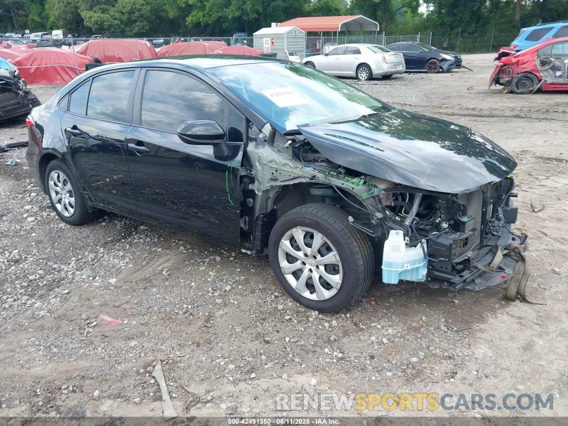 1 fotografías del automóvil dañado JTDEPMAE3MJ184112 TOYOTA COROLLA 2021
