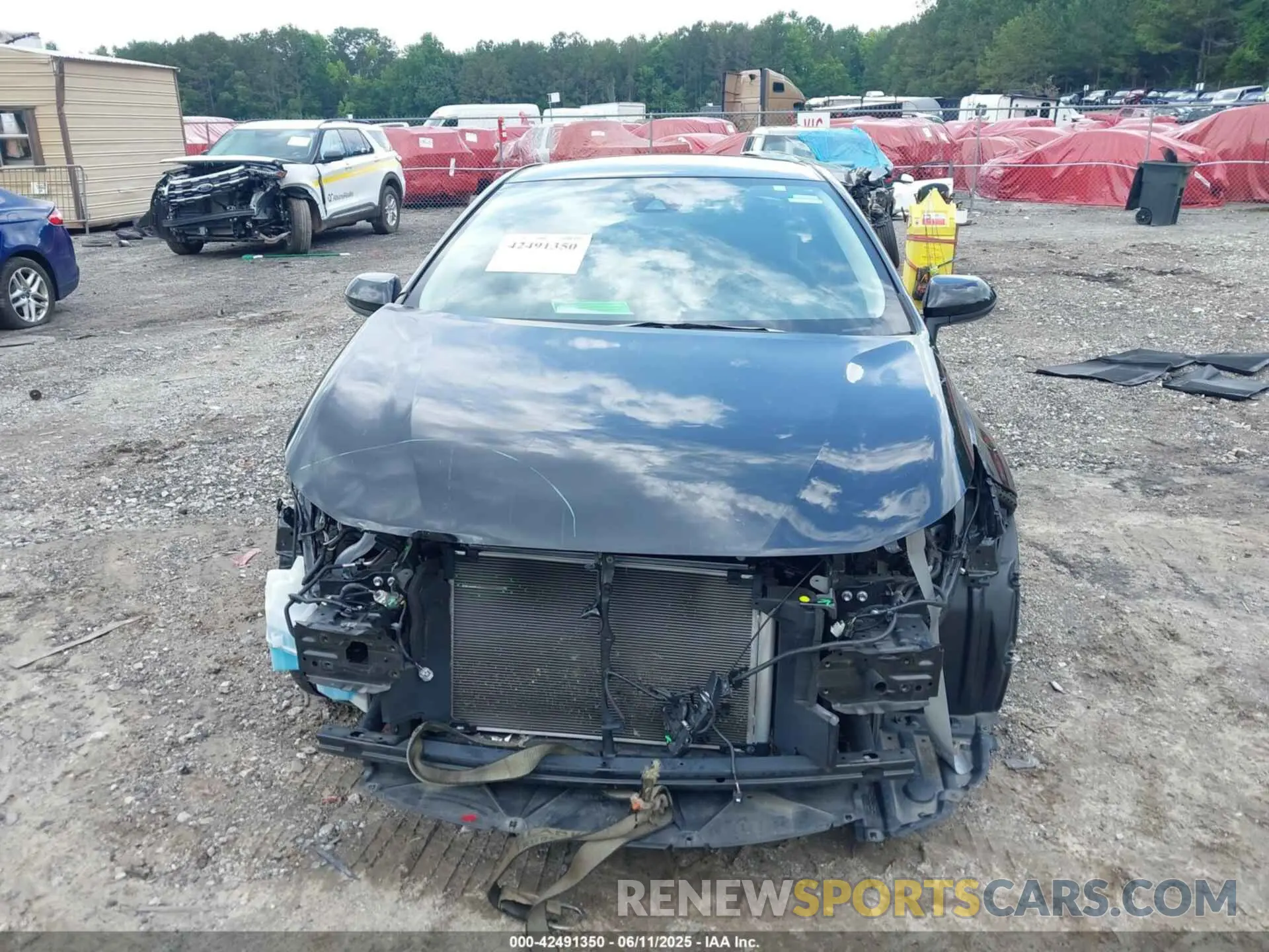 13 fotografías del automóvil dañado JTDEPMAE3MJ184112 TOYOTA COROLLA 2021