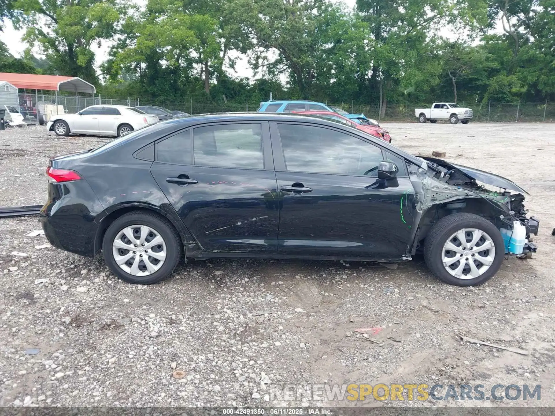 14 fotografías del automóvil dañado JTDEPMAE3MJ184112 TOYOTA COROLLA 2021