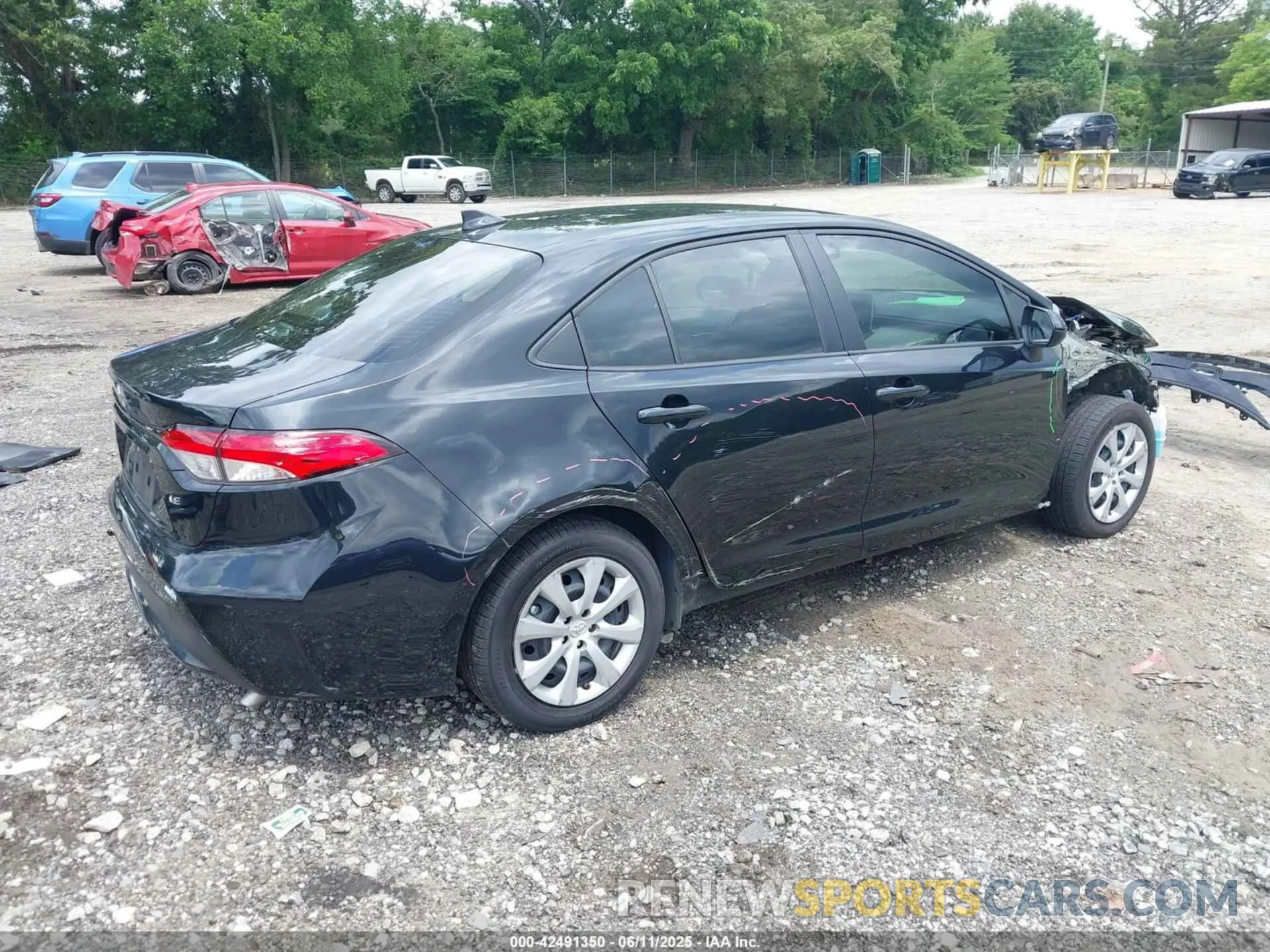 4 fotografías del automóvil dañado JTDEPMAE3MJ184112 TOYOTA COROLLA 2021