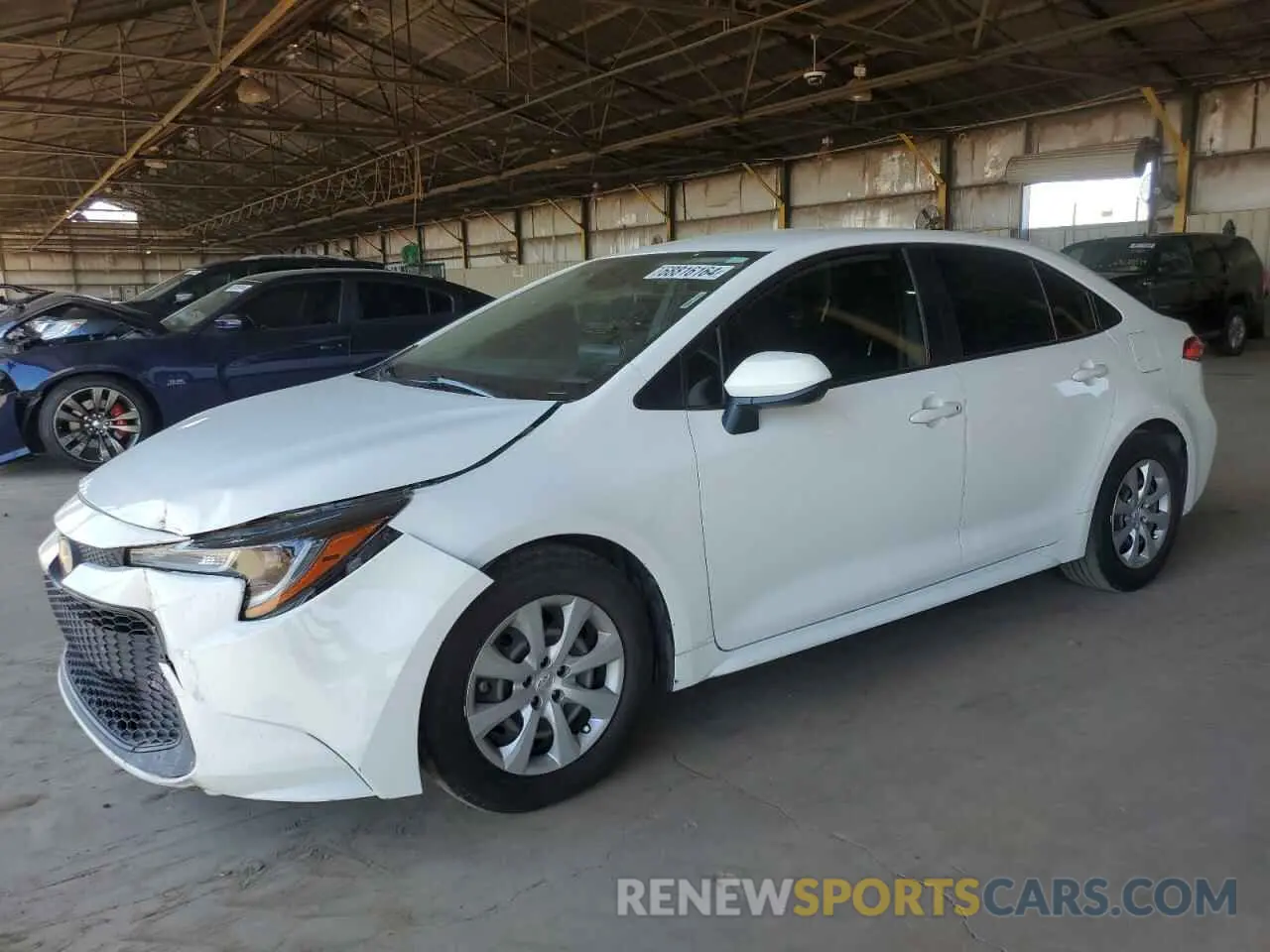 1 fotografías del automóvil dañado JTDEPMAE3MJ186541 TOYOTA COROLLA 2021