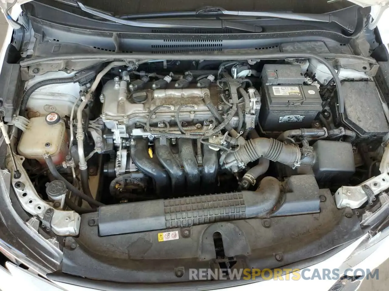 11 fotografías del automóvil dañado JTDEPMAE3MJ186541 TOYOTA COROLLA 2021