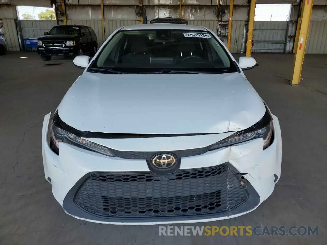 5 fotografías del automóvil dañado JTDEPMAE3MJ186541 TOYOTA COROLLA 2021