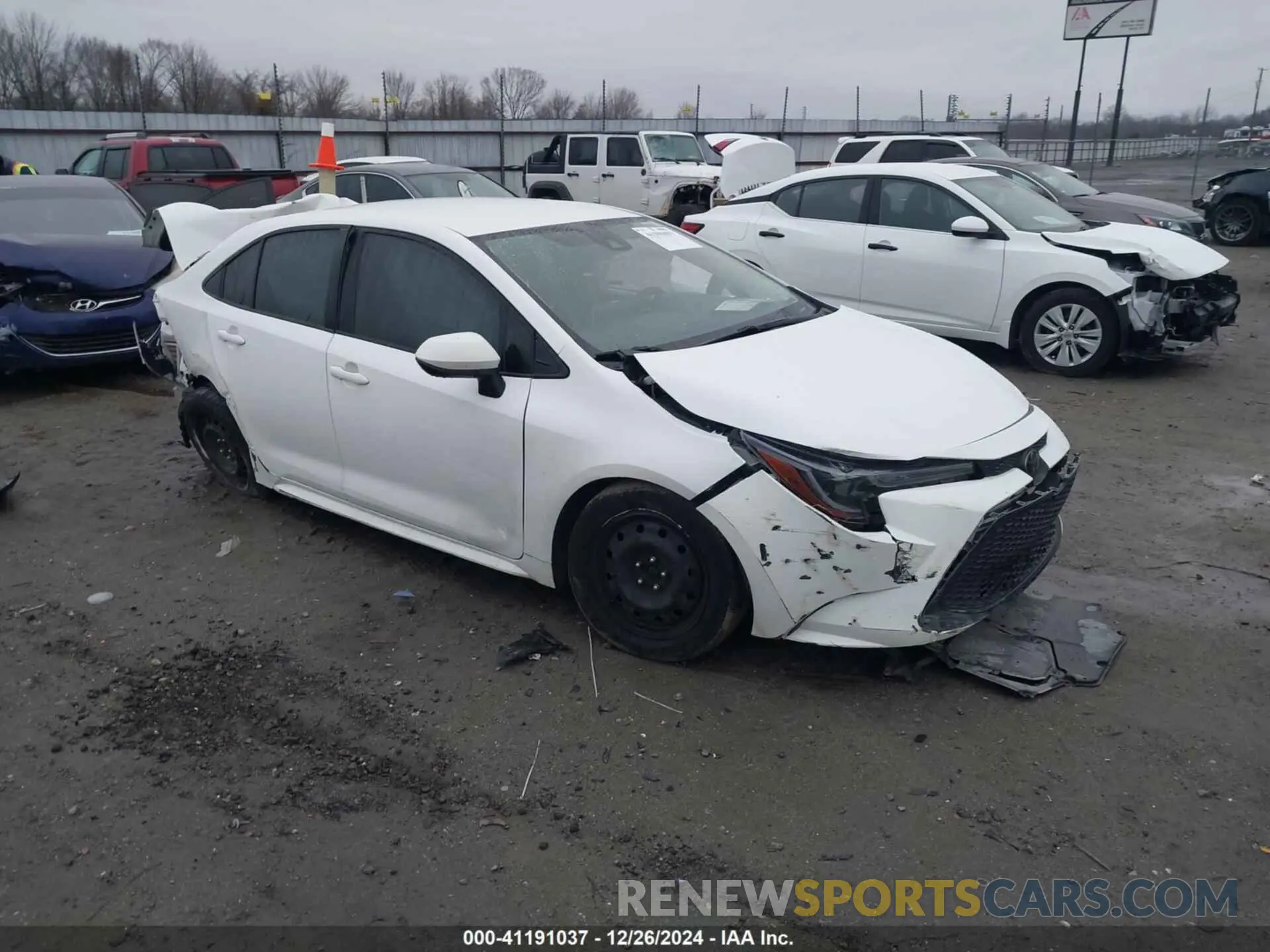 1 fotografías del automóvil dañado JTDEPMAE4MJ118006 TOYOTA COROLLA 2021