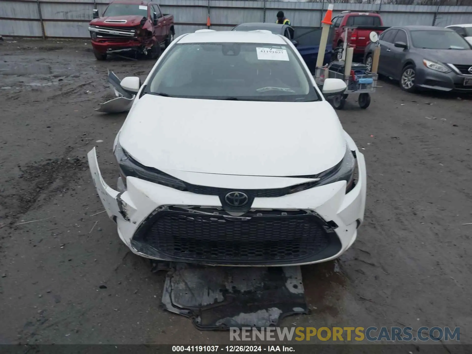 13 fotografías del automóvil dañado JTDEPMAE4MJ118006 TOYOTA COROLLA 2021