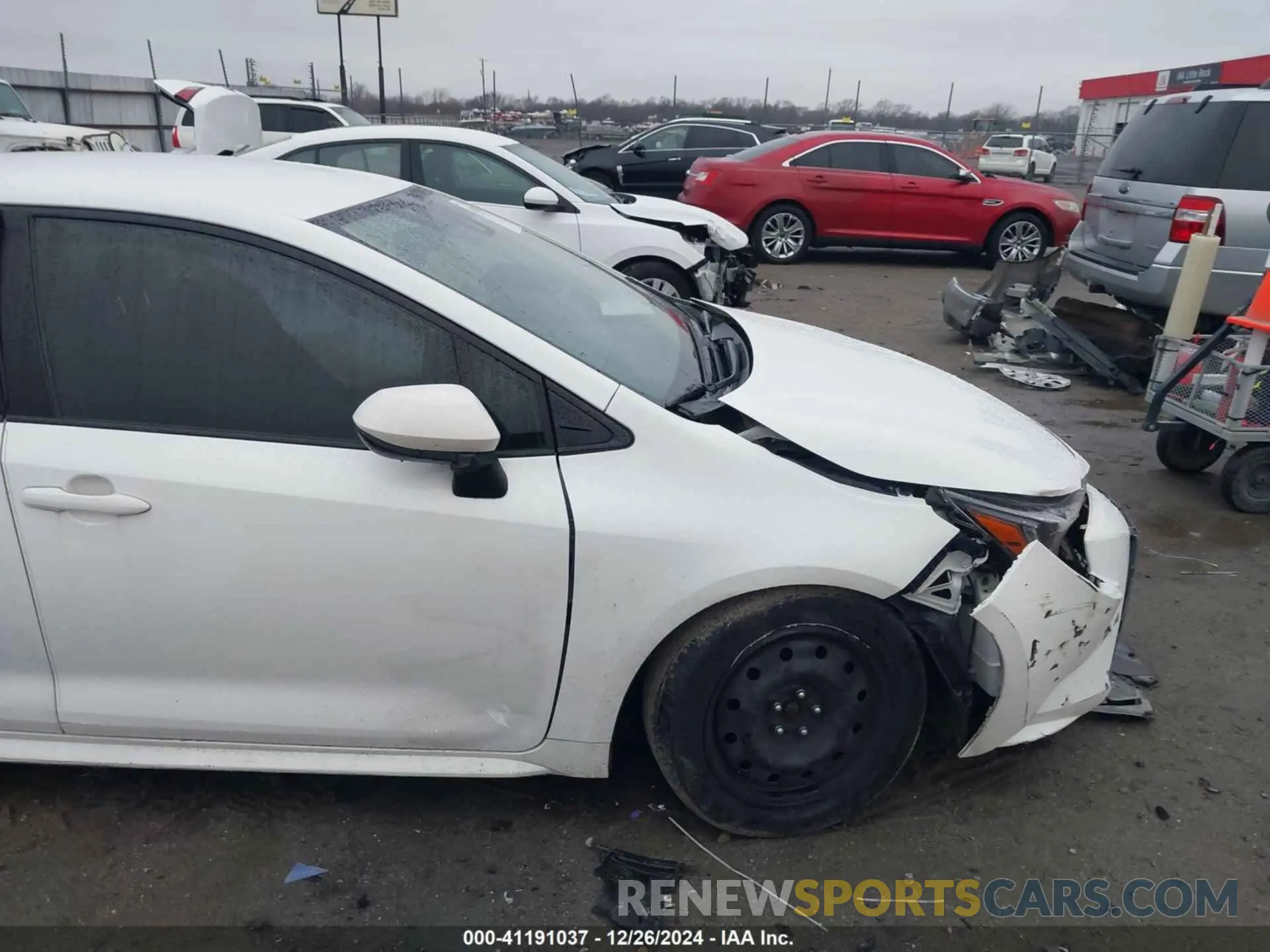 18 fotografías del automóvil dañado JTDEPMAE4MJ118006 TOYOTA COROLLA 2021