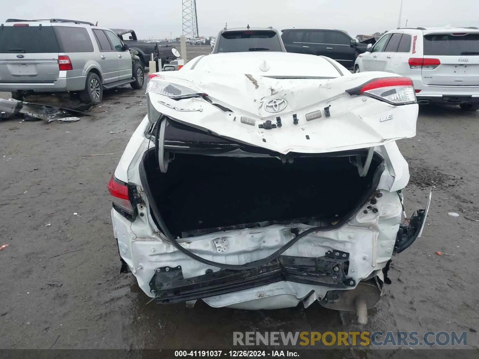 20 fotografías del automóvil dañado JTDEPMAE4MJ118006 TOYOTA COROLLA 2021
