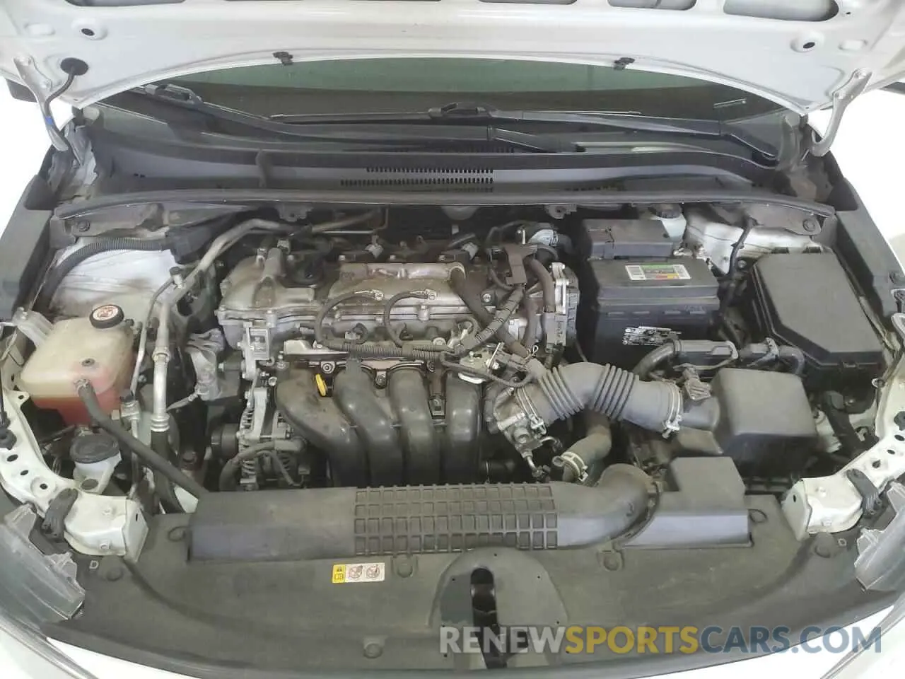 11 fotografías del automóvil dañado JTDEPMAE4MJ119138 TOYOTA COROLLA 2021