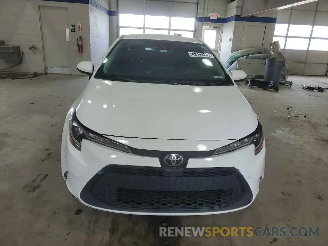 5 fotografías del automóvil dañado JTDEPMAE4MJ119138 TOYOTA COROLLA 2021